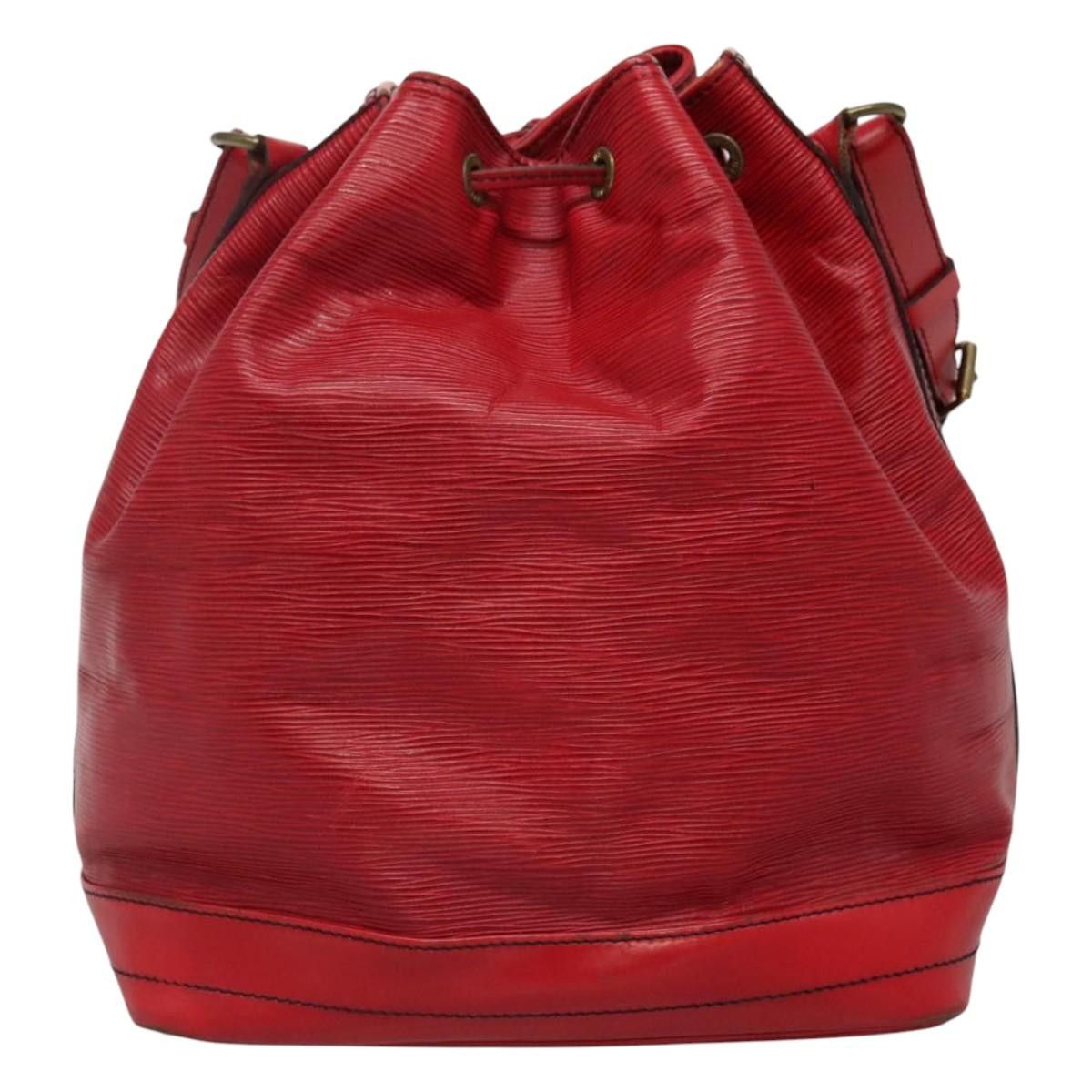 Louis Vuitton LOUIS VUITTON Epi Noe Shoulder Bag Red M44007 Size ONE SIZE - 3 Thumbnail