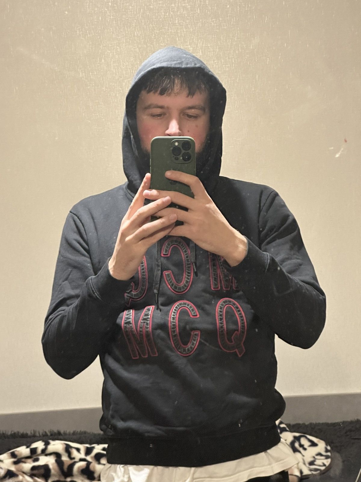 Alexander McQueen Alexander McQueen Hoodie Pullover Big Logo MCQ Size US M / EU 48-50 / 2 - 13 Thumbnail