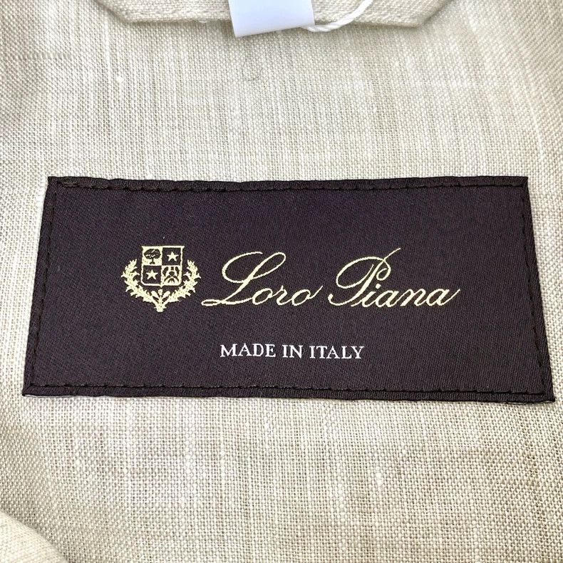Loro Piana LORO PIANA Khaki multi-pocket linen long sleeve traveler j Size L / US 10 / IT 46 - 5 Thumbnail