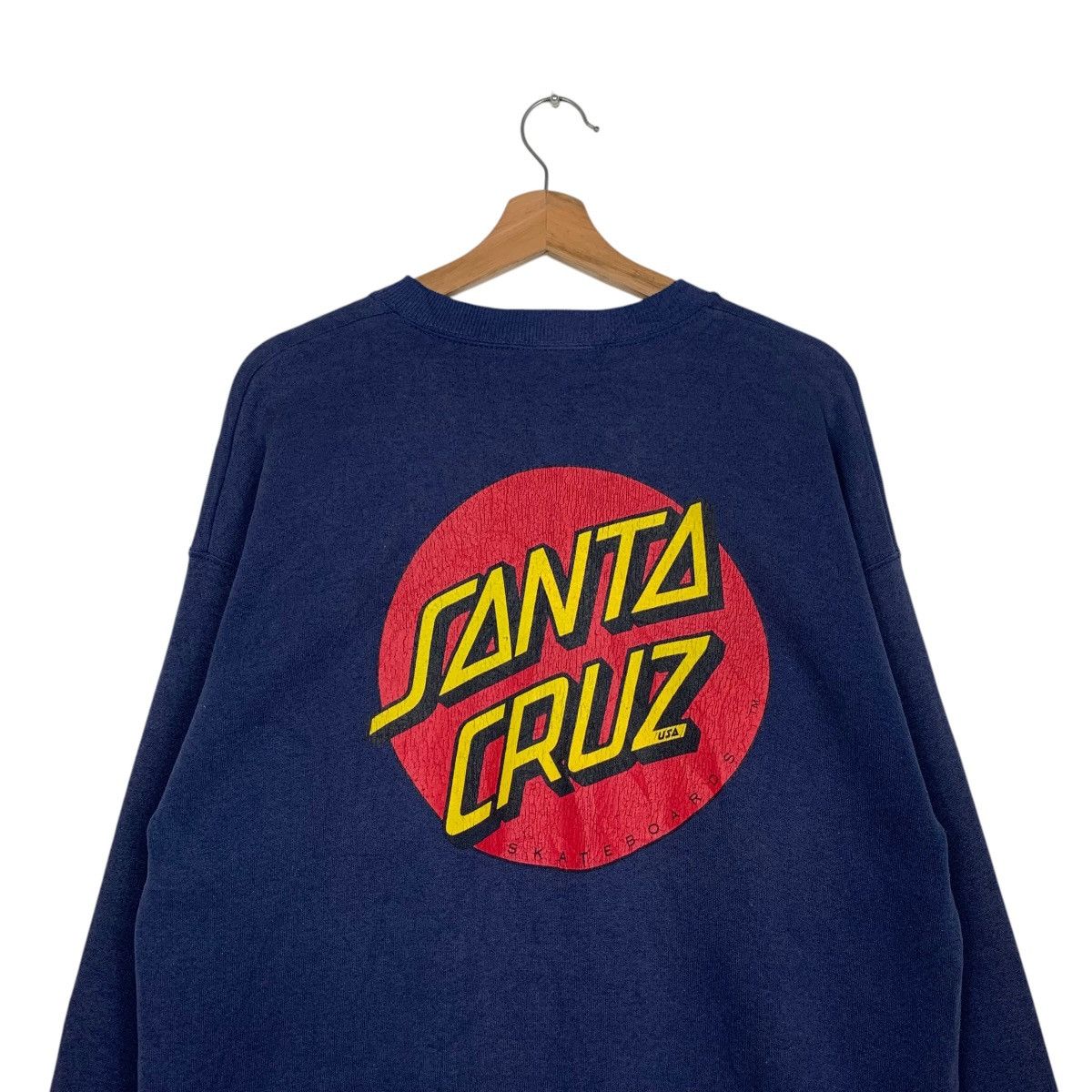 Santa Cruz Skateboards Santa Cruz Skateboards Lee Made in USA Sweatshirt #1906-C83 Size US L / EU 52-54 / 3 - 2 Thumbnail