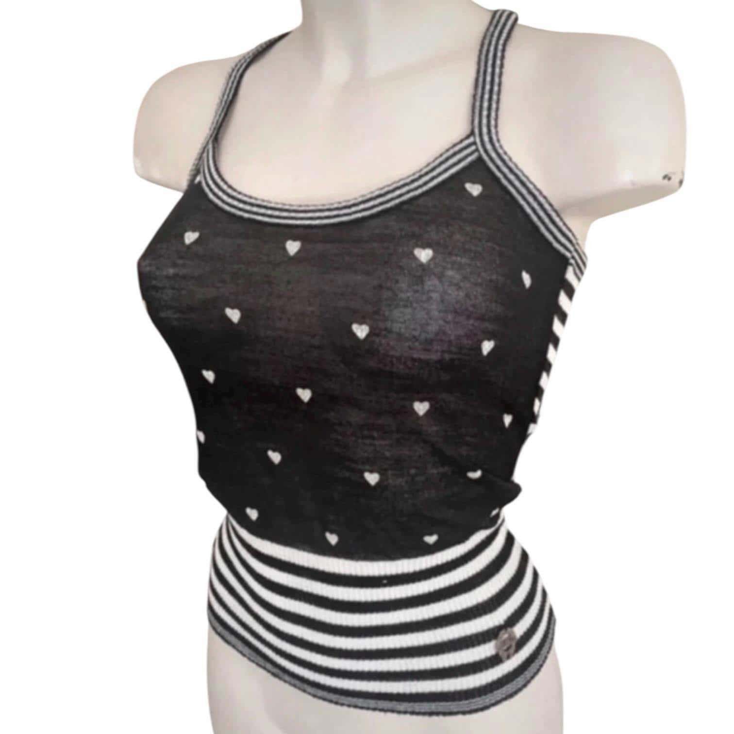 Miss Sixty The Killah Miss Sixty Knitted Polka Dot Top Size ONE SIZE - 2 Thumbnail
