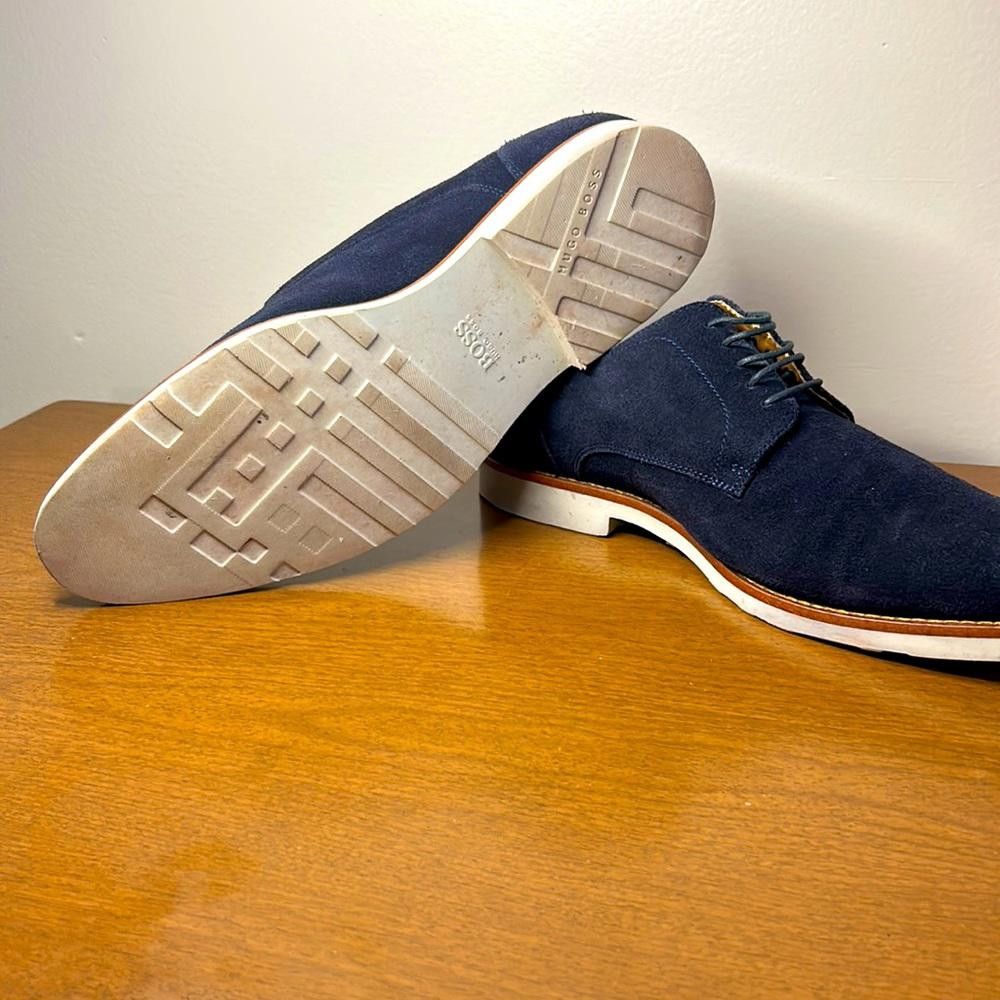 Hugo Boss Suede Summer Oxford - Hugo Boss - Size 9 Size US 9 / EU 42 - 4 Thumbnail