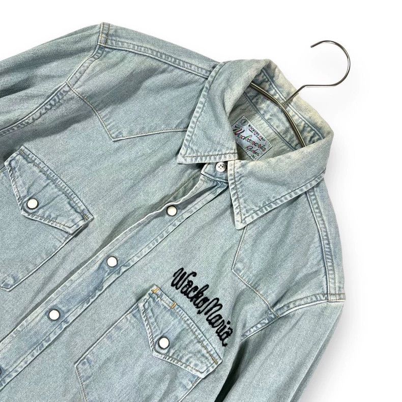 Wacko Maria wacko maria Denim shirt jacket Size US M / EU 48-50 / 2 - 3 Thumbnail