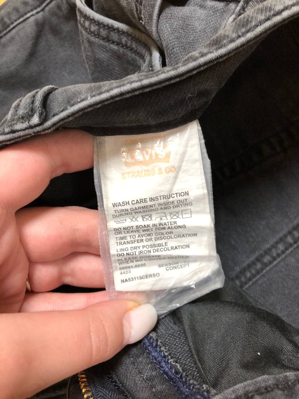 Japanese Brand Crazy Crash Dirty Faded Jean Japan Avant Garde Style Size US 32 / EU 48 - 13 Thumbnail