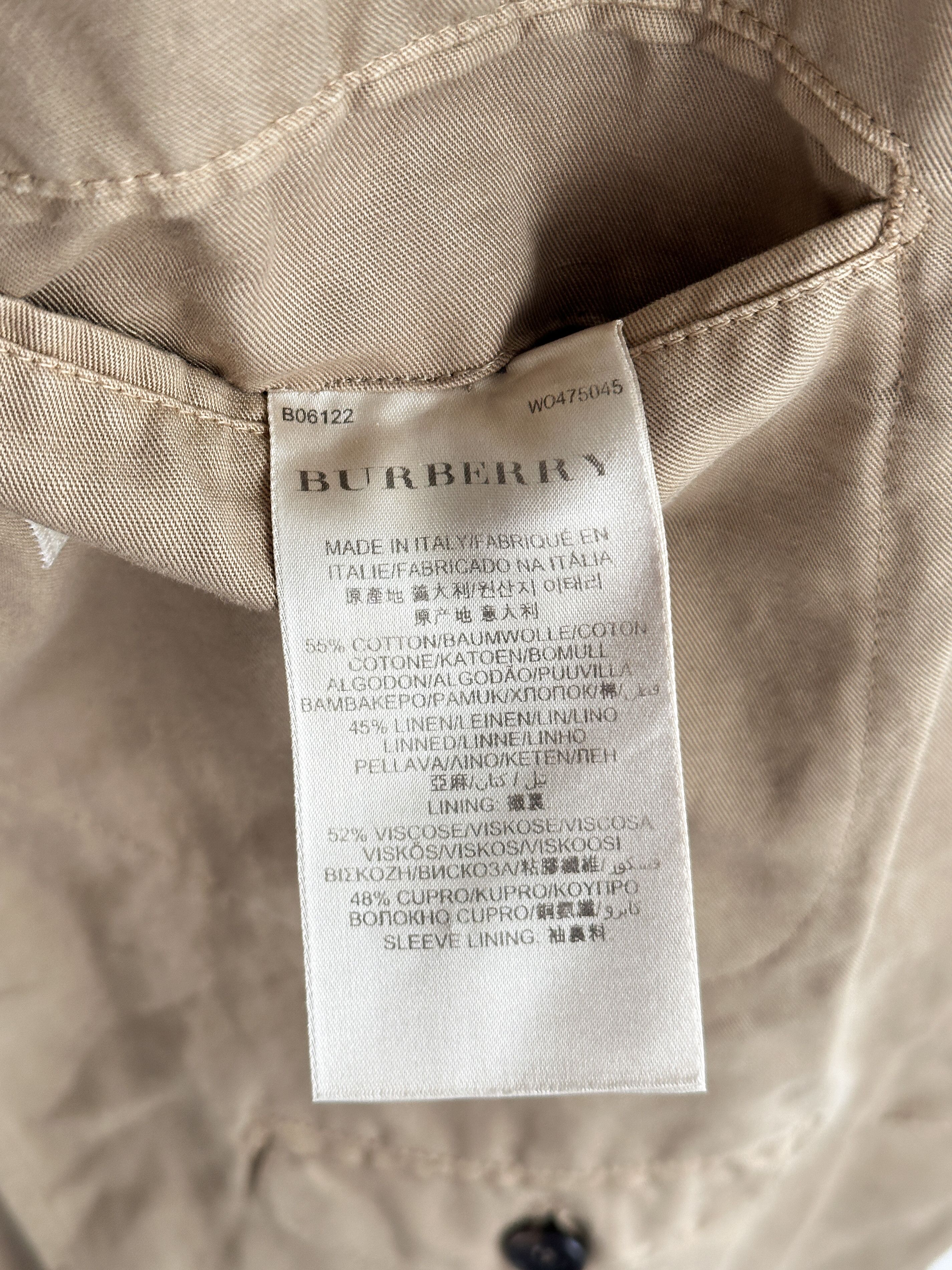 Burberry Burberry Beige Blazer Jacket Size 50R - 10 Thumbnail