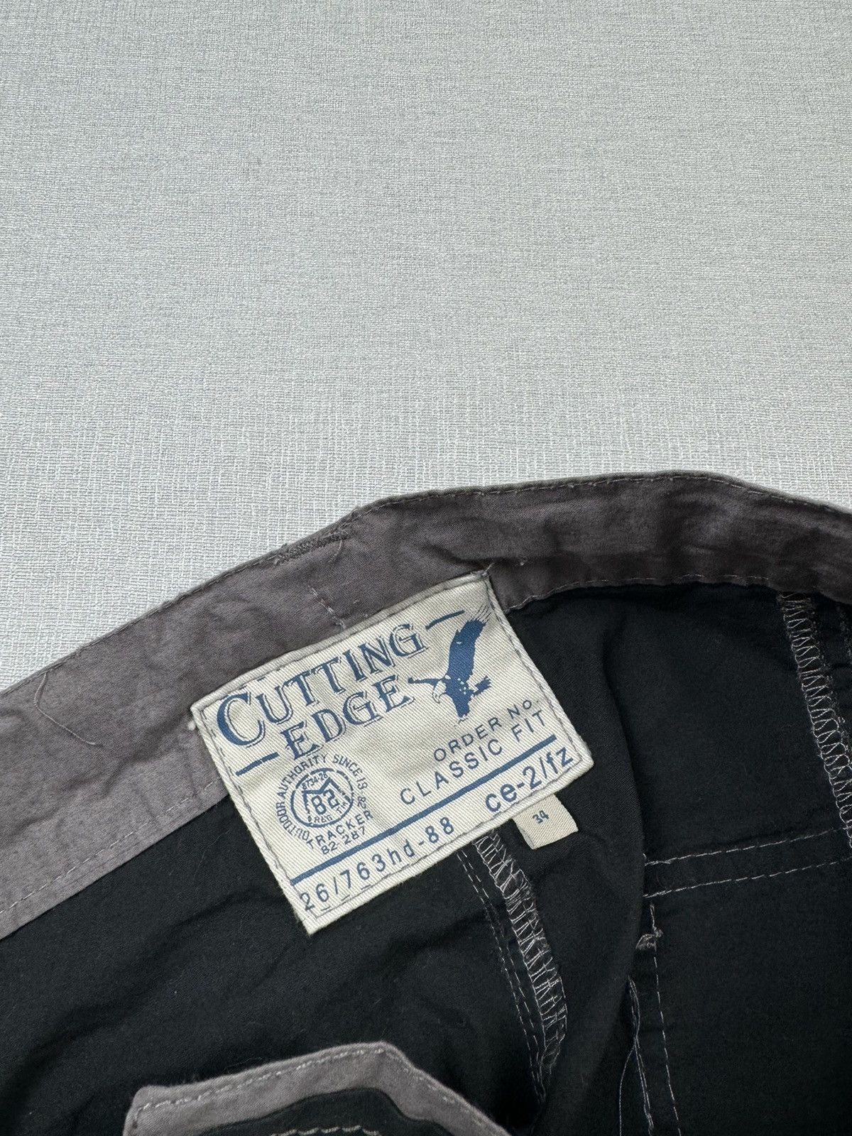 Japanese Brand × Vintage Cutting Edge Cargo Y2K Pants Size US 34 / EU 50 - 8 Thumbnail