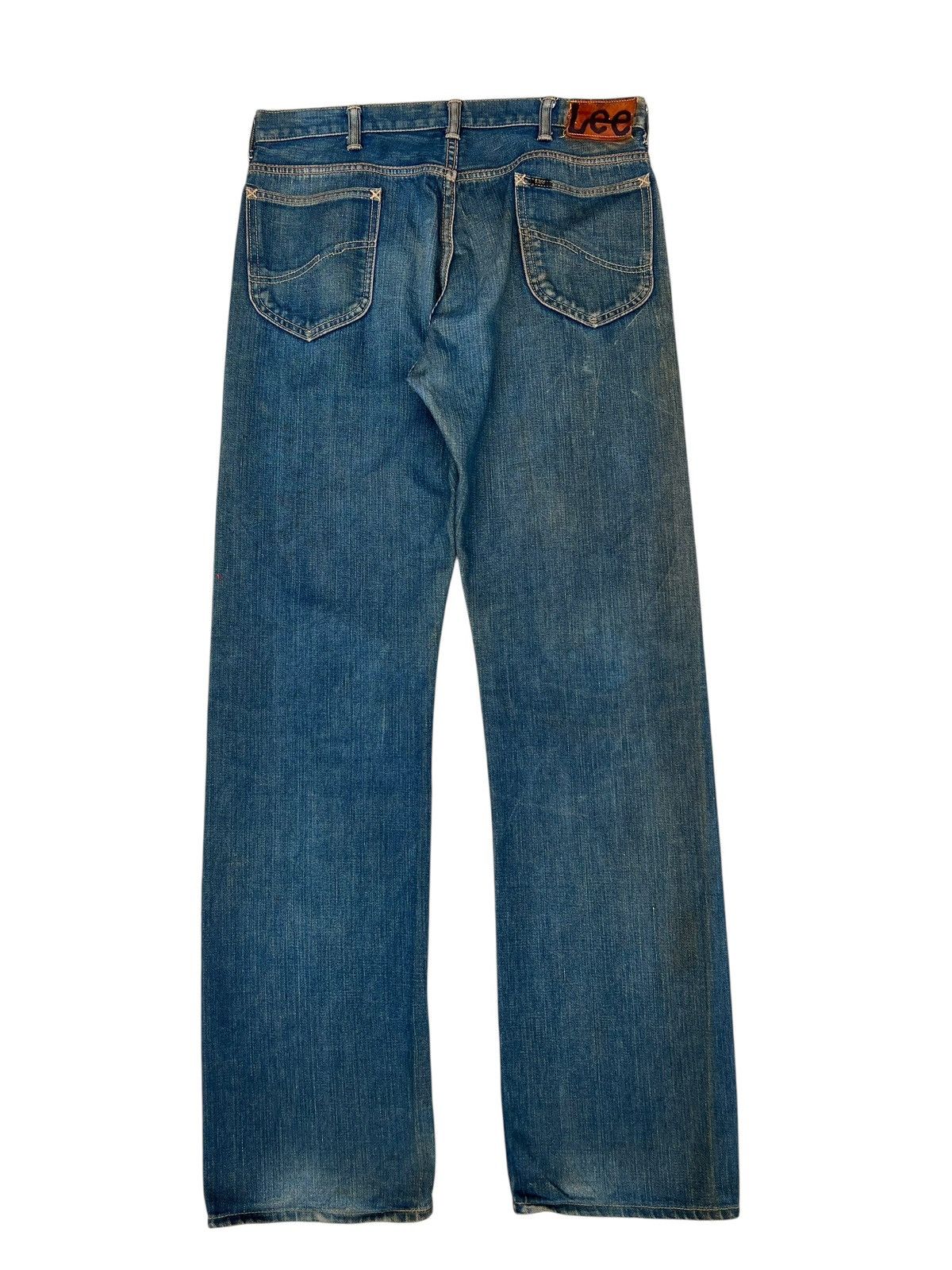 Lee Vintage Lee Riders Union Made Dirty Mud Denim Selvedge Jeans Size US 33 - 13 Thumbnail
