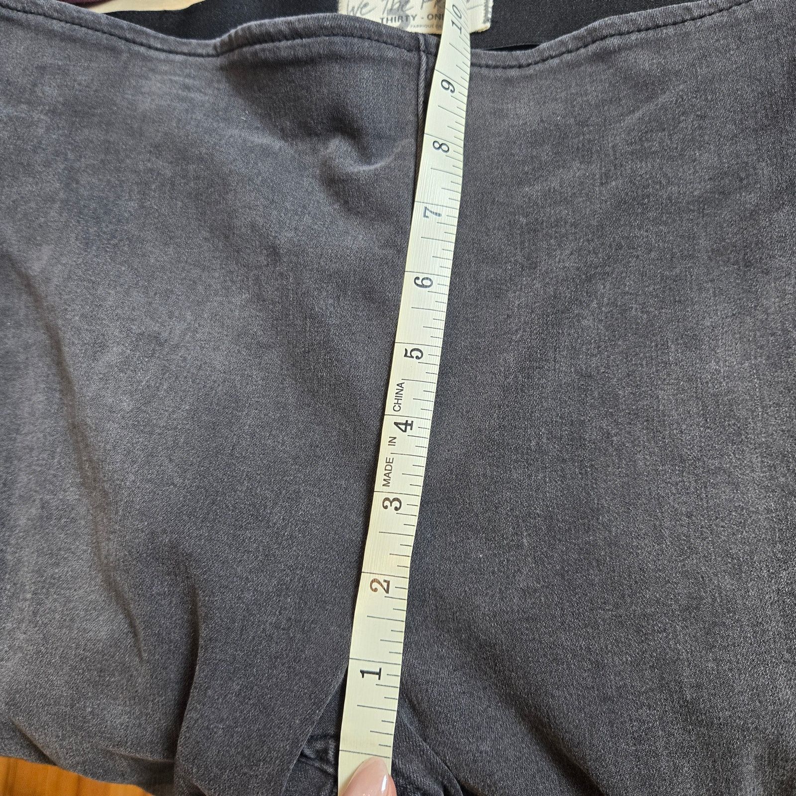 Free People Free People We the Free Penny Pull-On Flare raw hem 31 black Size 31" - 8 Thumbnail