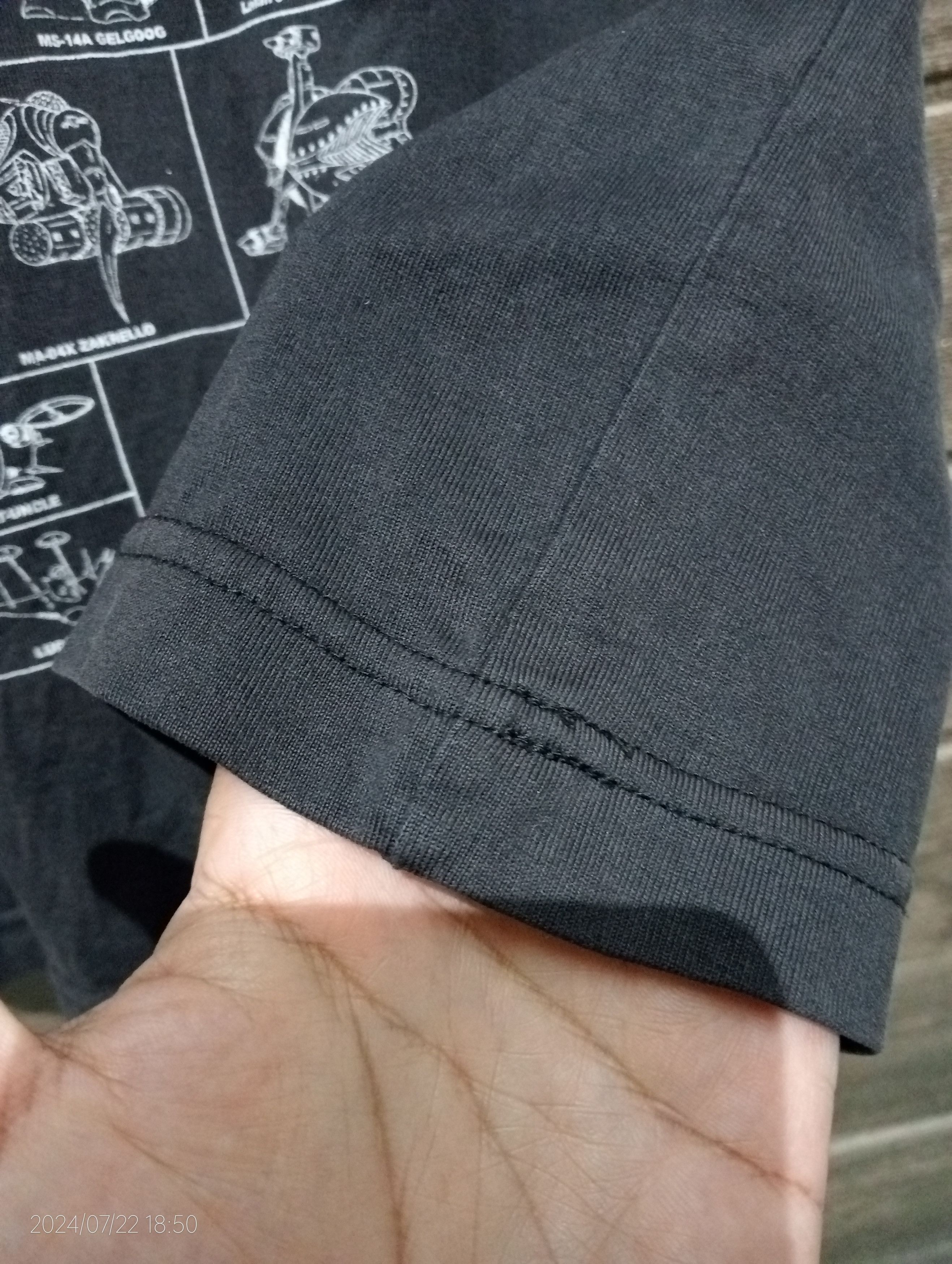 Anime × Japanese Brand Vintage Gundam The Principality of Zeon Force Tee Size US XL / EU 56 / 4 - 7 Thumbnail