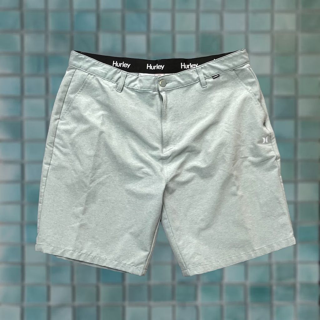 Hurley Hurley Shorts Mens 40 Gray Hybrid Spacedye Walk Stretch Resort Wear Tennis Golf Size US 40 / EU 56 - 1 Thumbnail