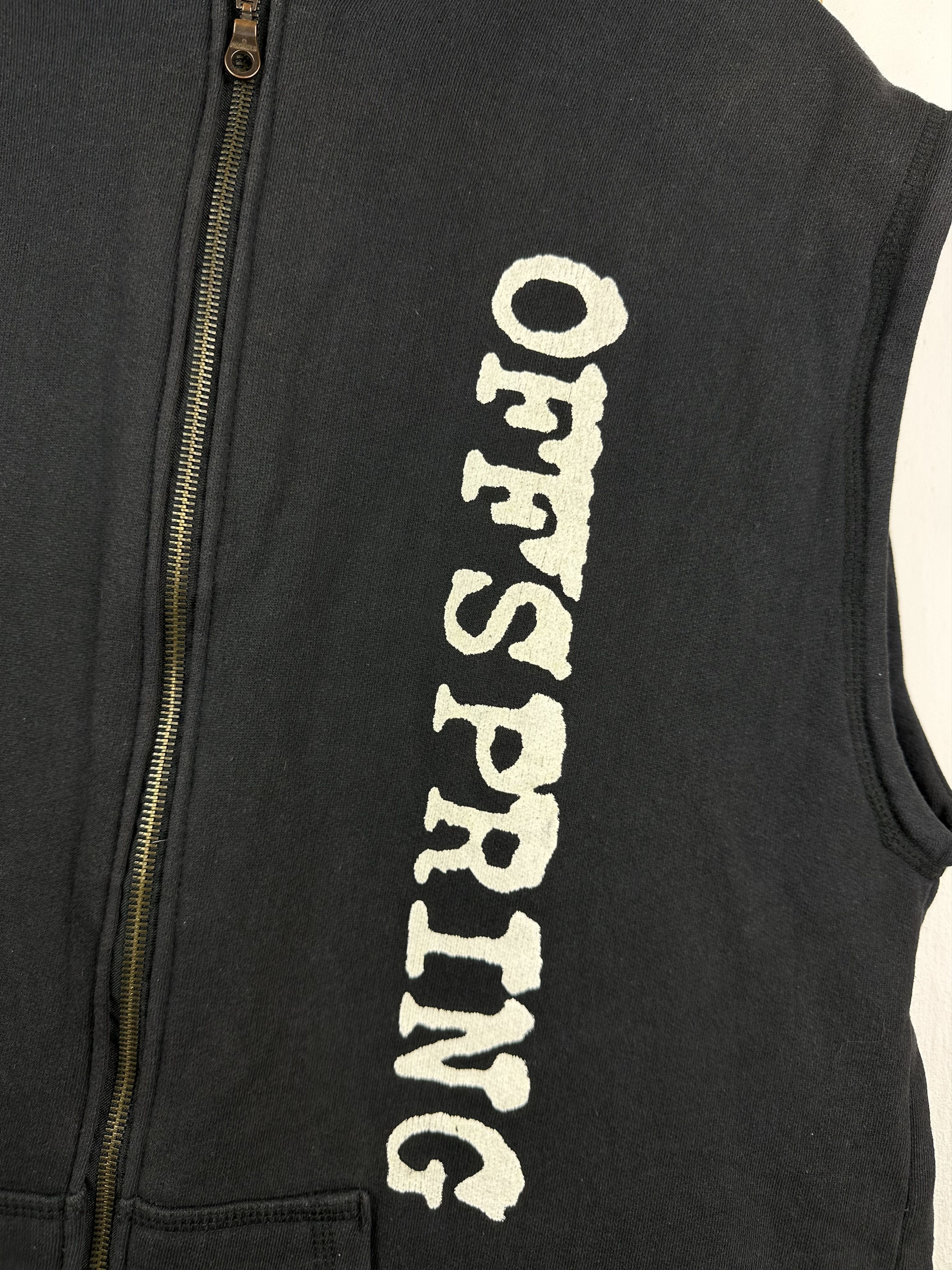 Band Tees Vintage Offspring Smash Jacket Sleveless Shirt Rare Hooded Size US L / EU 52-54 / 3 - 6 Thumbnail