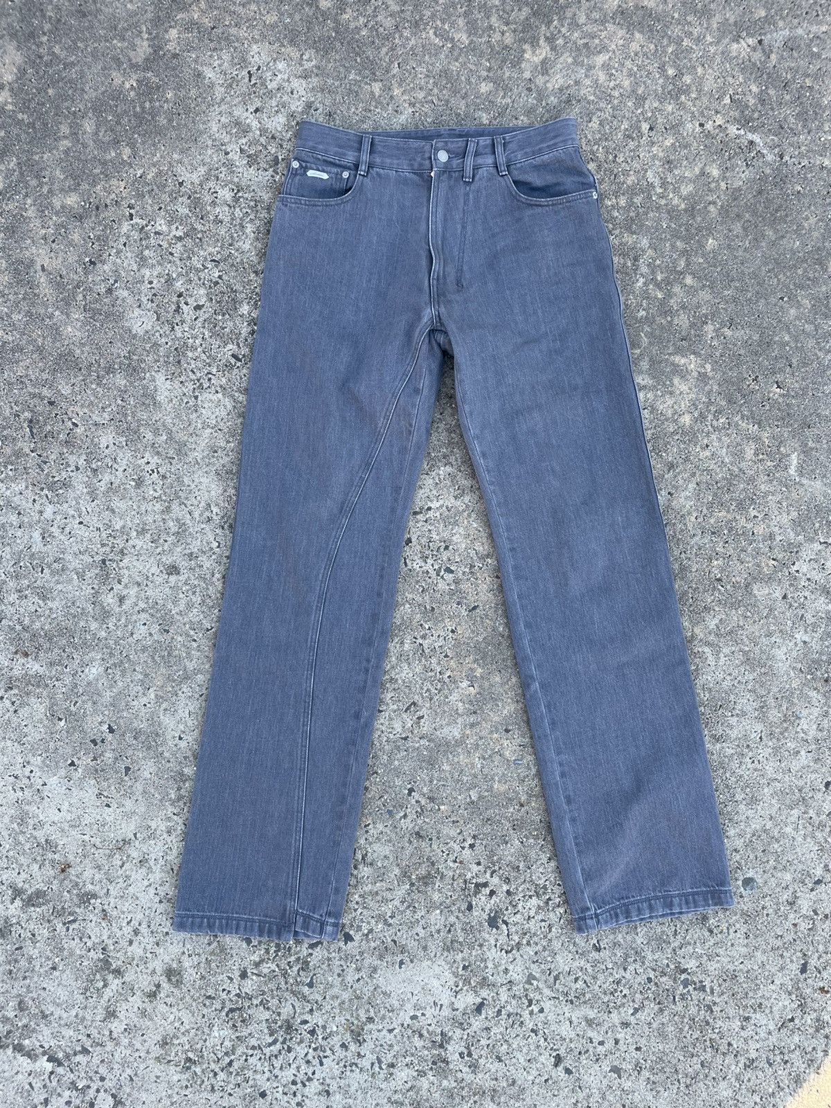 POST ARCHIVE FACTION (PAF) Post Archive Faction PAF Archive Curved Jeans Size 32 Medium Size US 32 / EU 48 - 2 Thumbnail