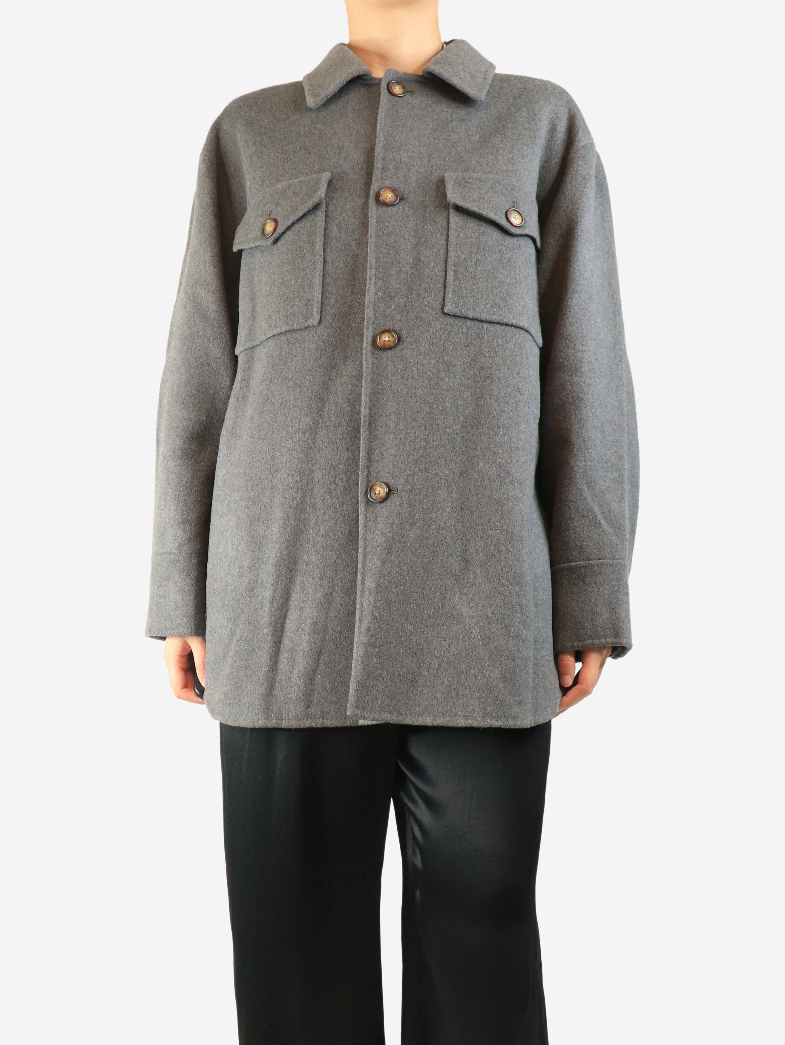 Polo Ralph Lauren Grey wool shacket - M Size M / US 6-8 / IT 42-44 - 1 Thumbnail
