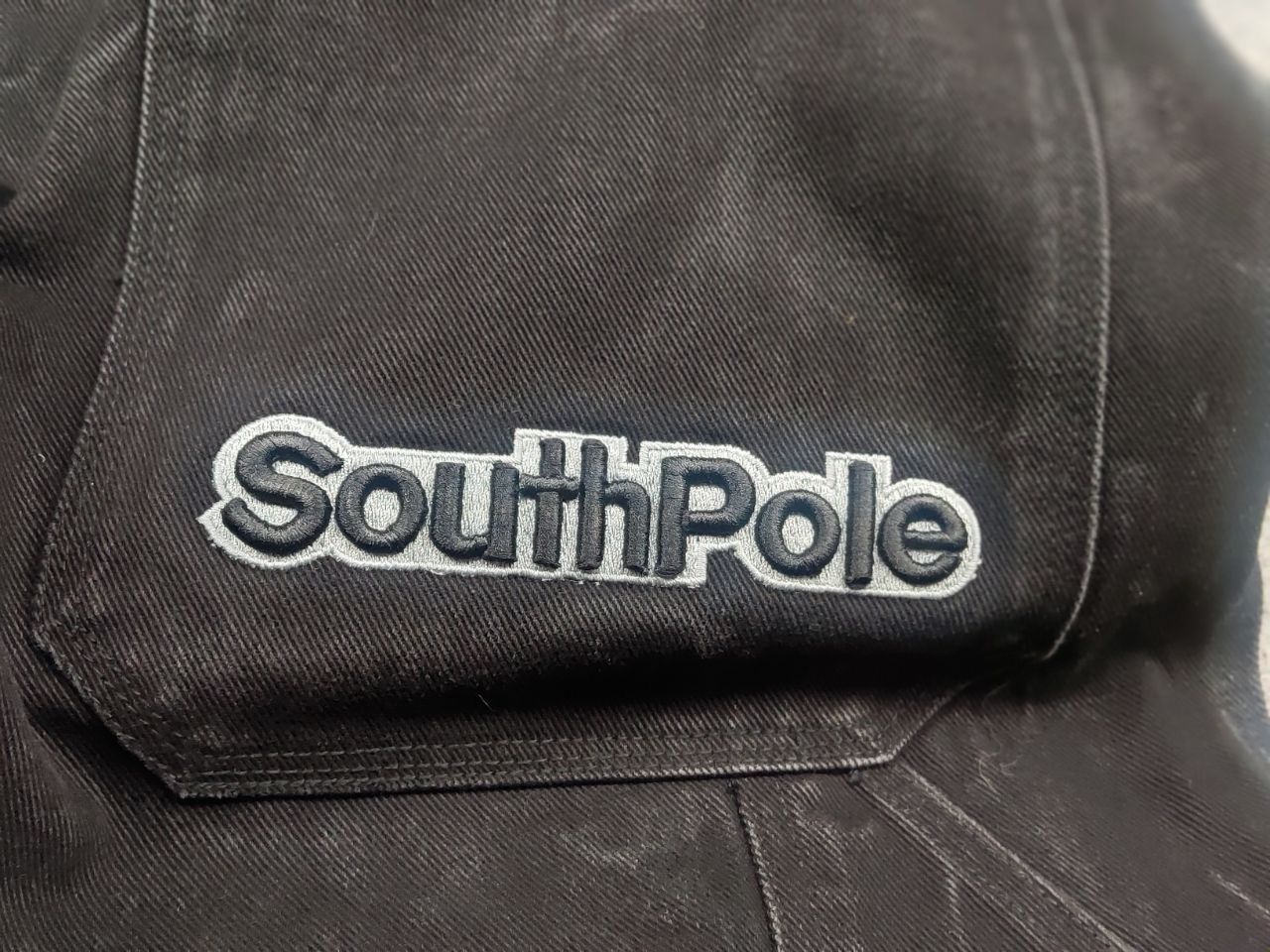 Southpole Vintage Southpole baggy Black denim Shorts Y2k Style Rap Size US 34 / EU 50 - 14 Thumbnail