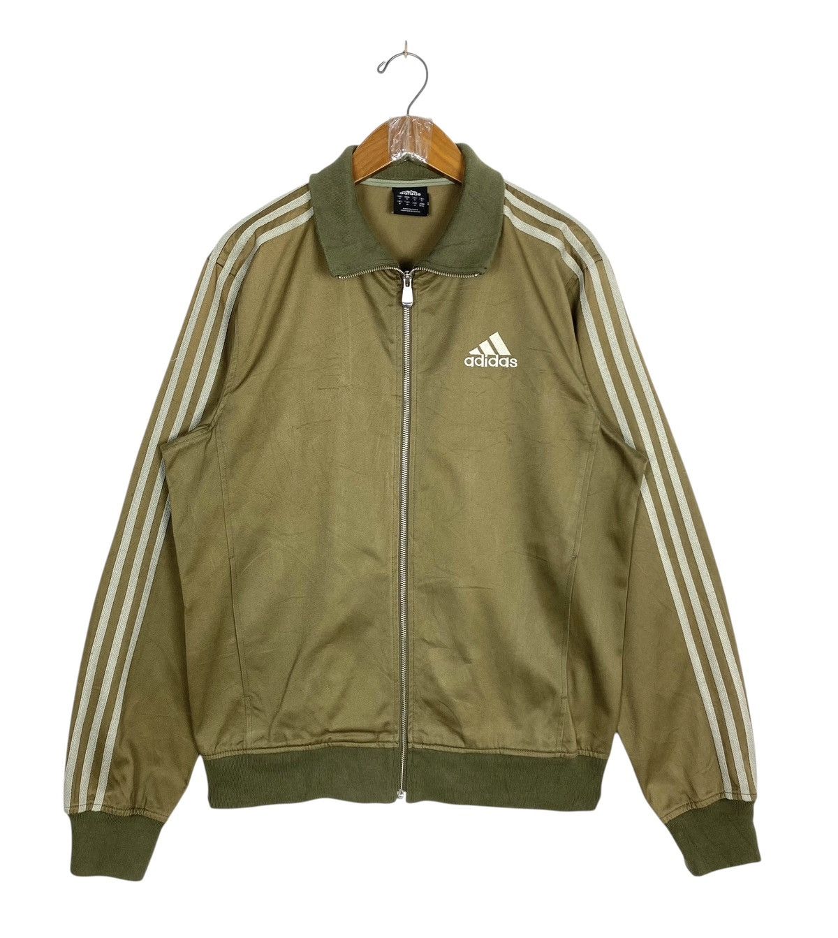 Adidas Rare‼️ Vintage Adidas Track Top Stripe Size US M / EU 48-50 / 2 - 1 Thumbnail