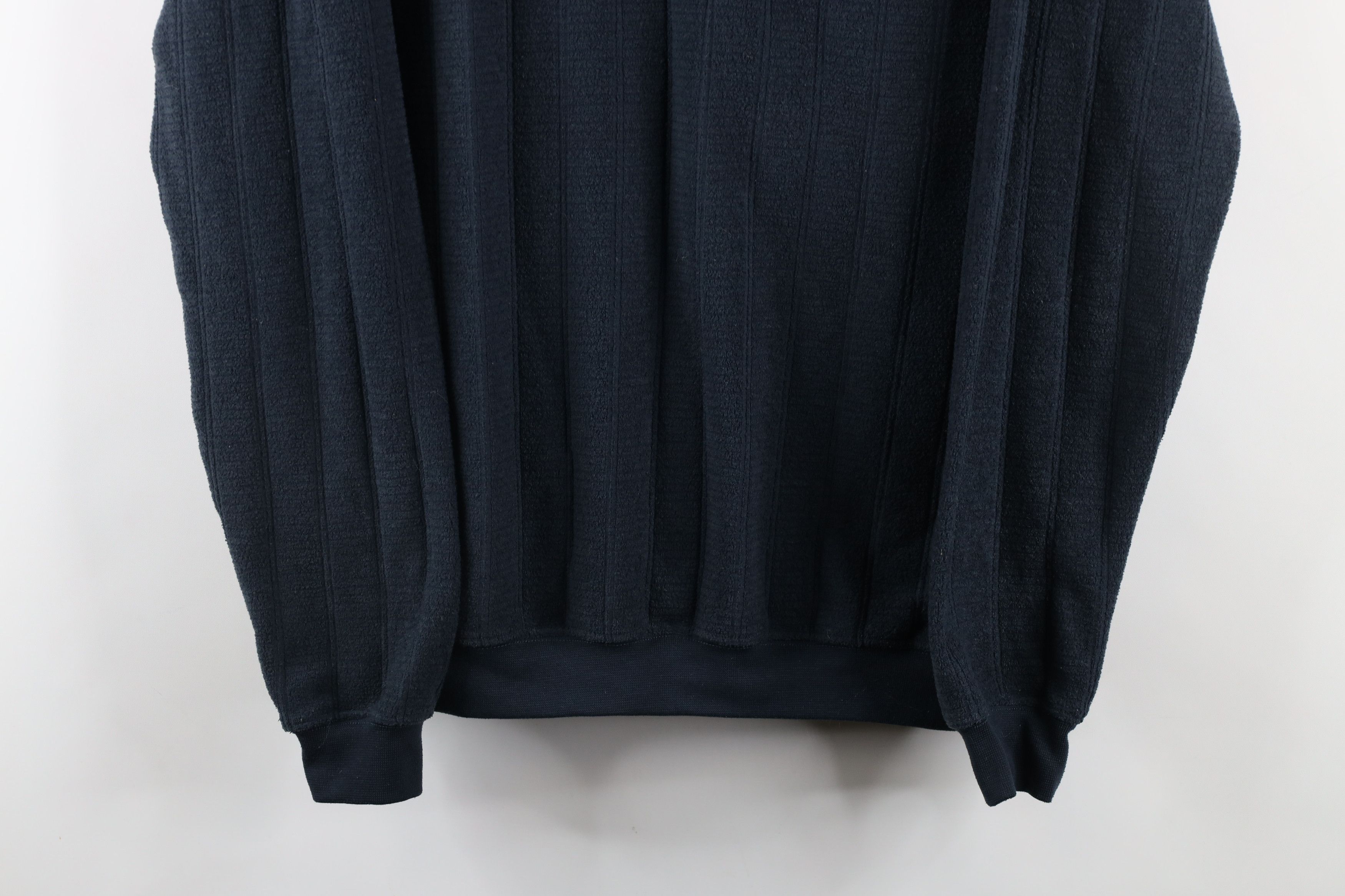 Vintage Vintage 90s Streetwear Fleece Collared Pullover Sweater Size US M / EU 48-50 / 2 - 3 Thumbnail