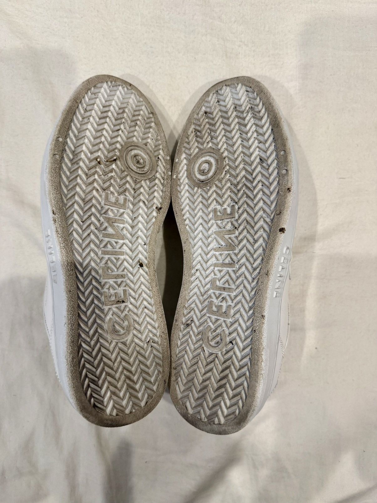 Celine CELINE CT-04 White Leather Low Top Sneakers EU 40 Size US 7 / EU 40 - 7 Thumbnail