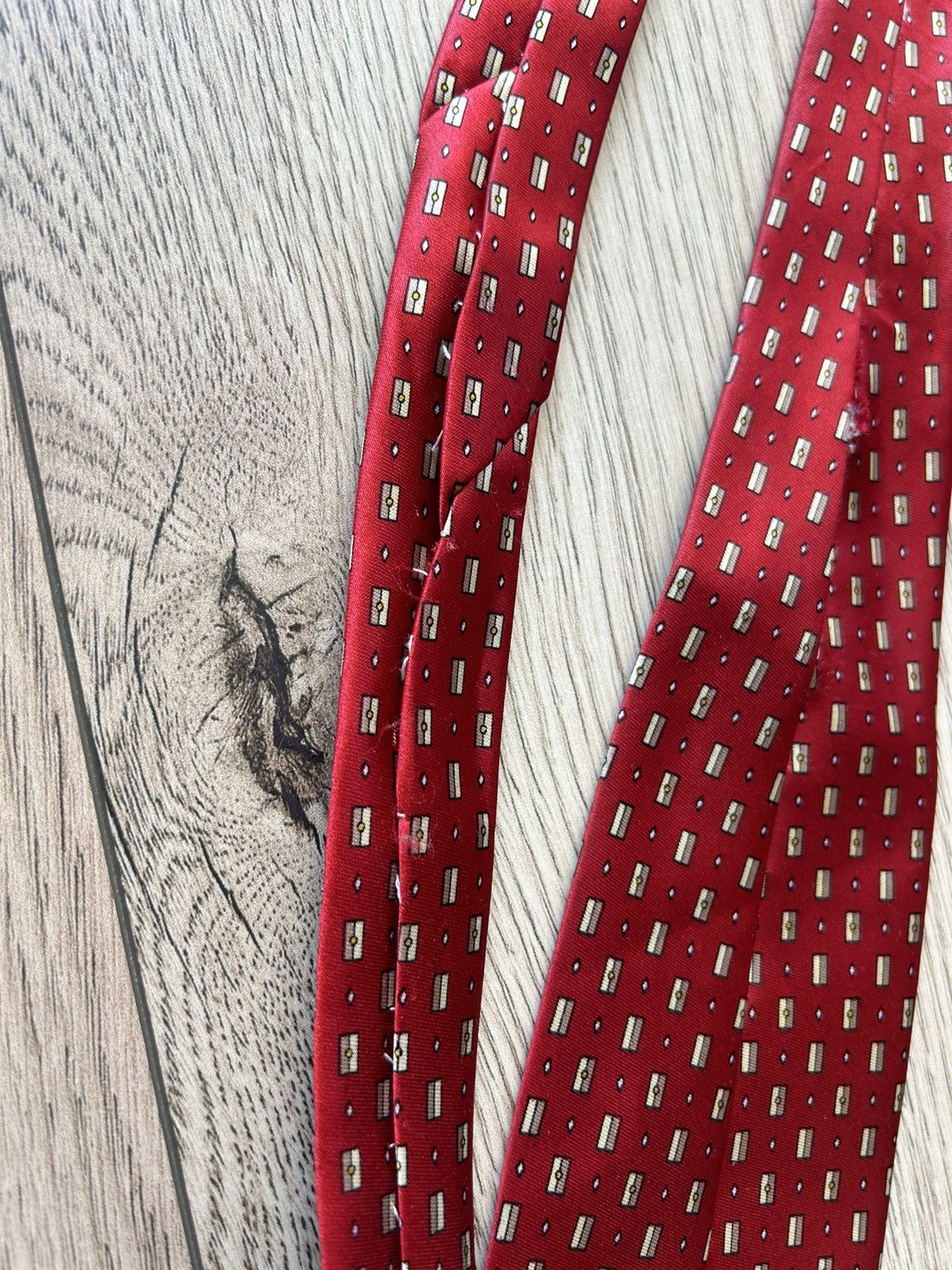 Versace × Vintage Vintage Versace Silk Italy Luxury Tie dior ysl og Size ONE SIZE - 10 Thumbnail