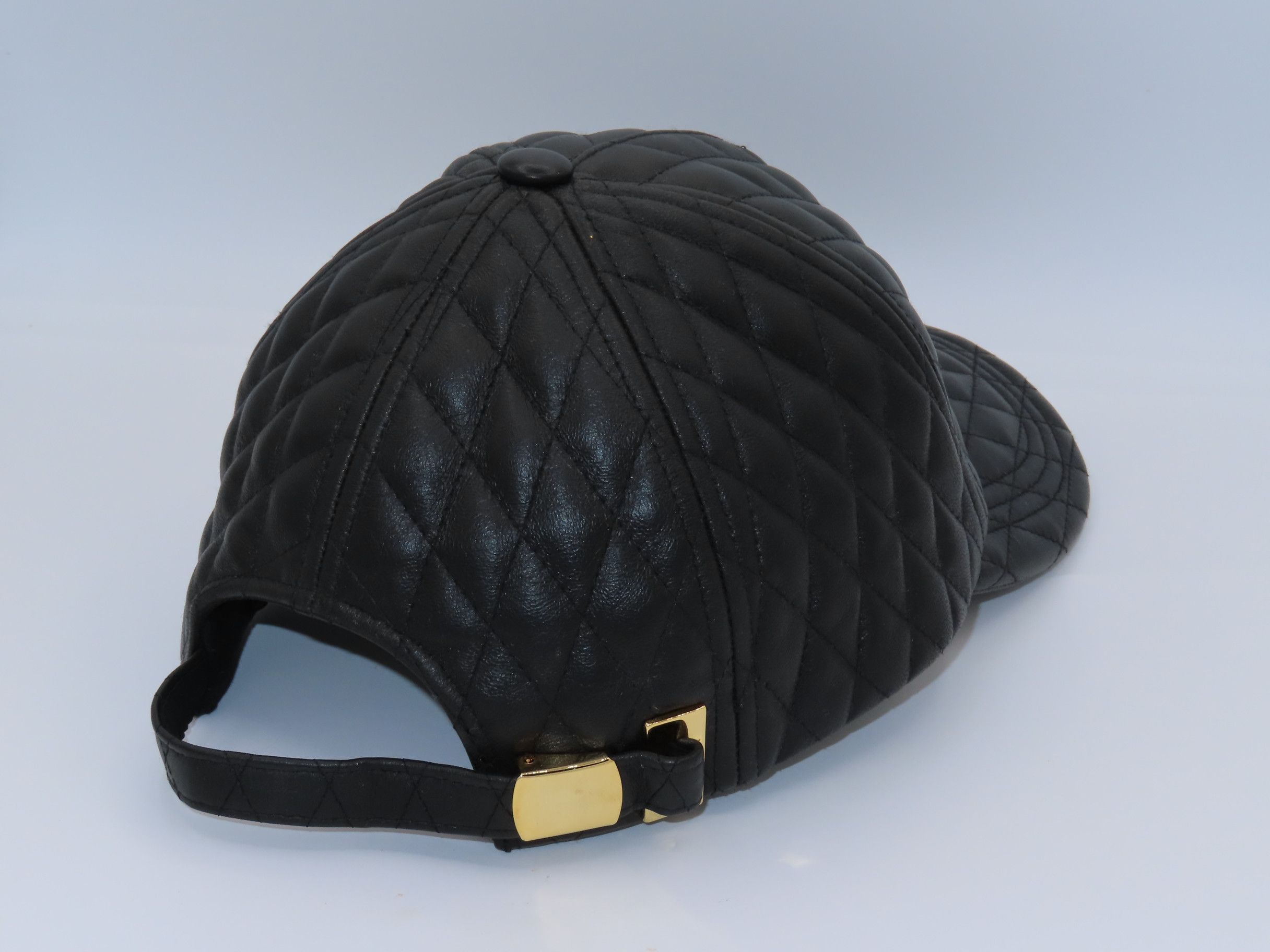 Balmain Balmain Leather Cap Size ONE SIZE - 2 Thumbnail
