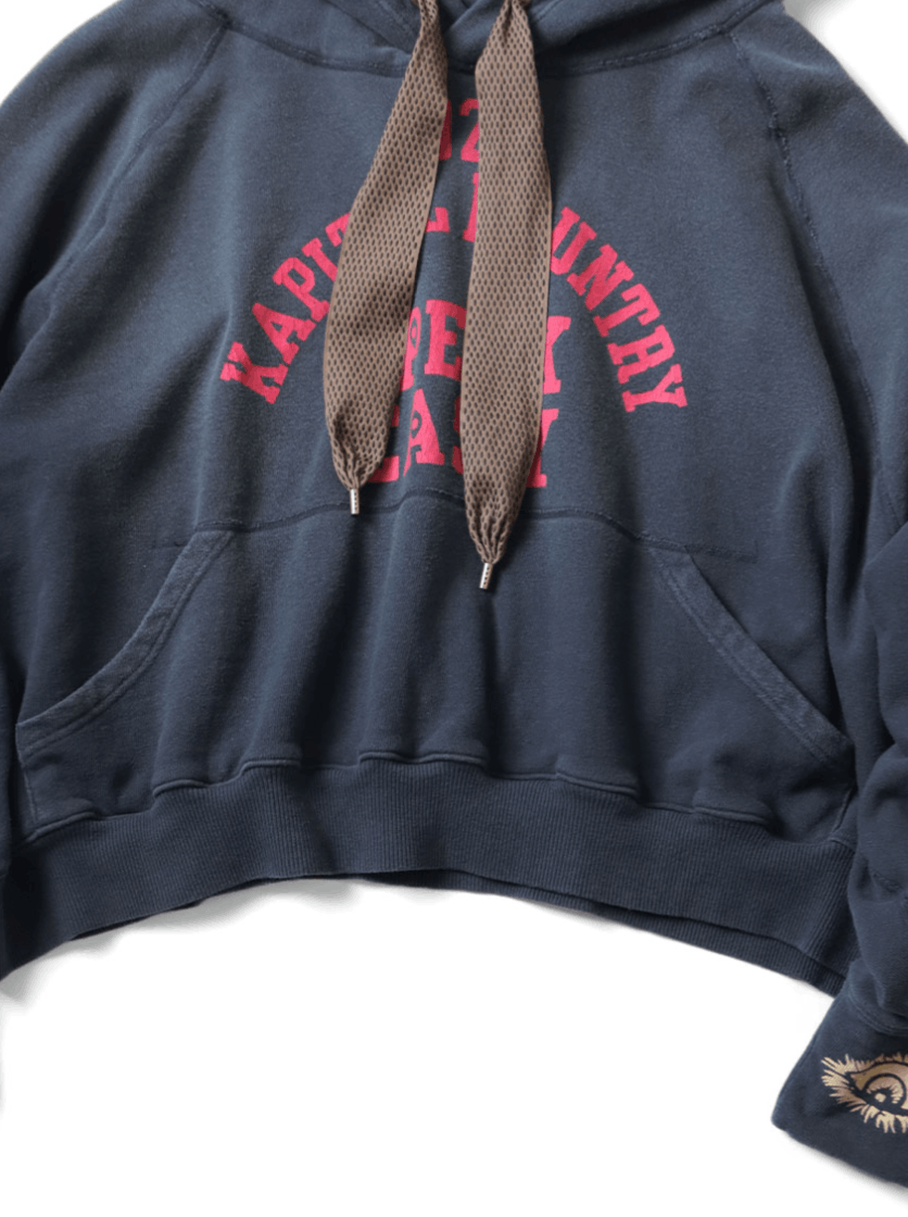 Kapital Lined Devil Hooded Hoodie (SPEAKEASY College pt) Size US L / EU 52-54 / 3 - 4 Thumbnail