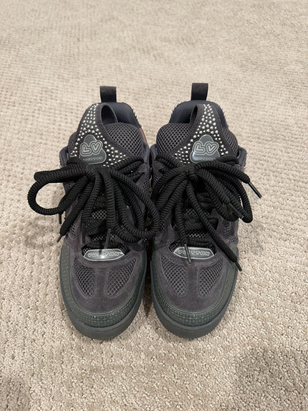 Louis Vuitton Louis Vuitton LV Skate Studded Size US 10.5 / EU 43-44 - 3 Thumbnail