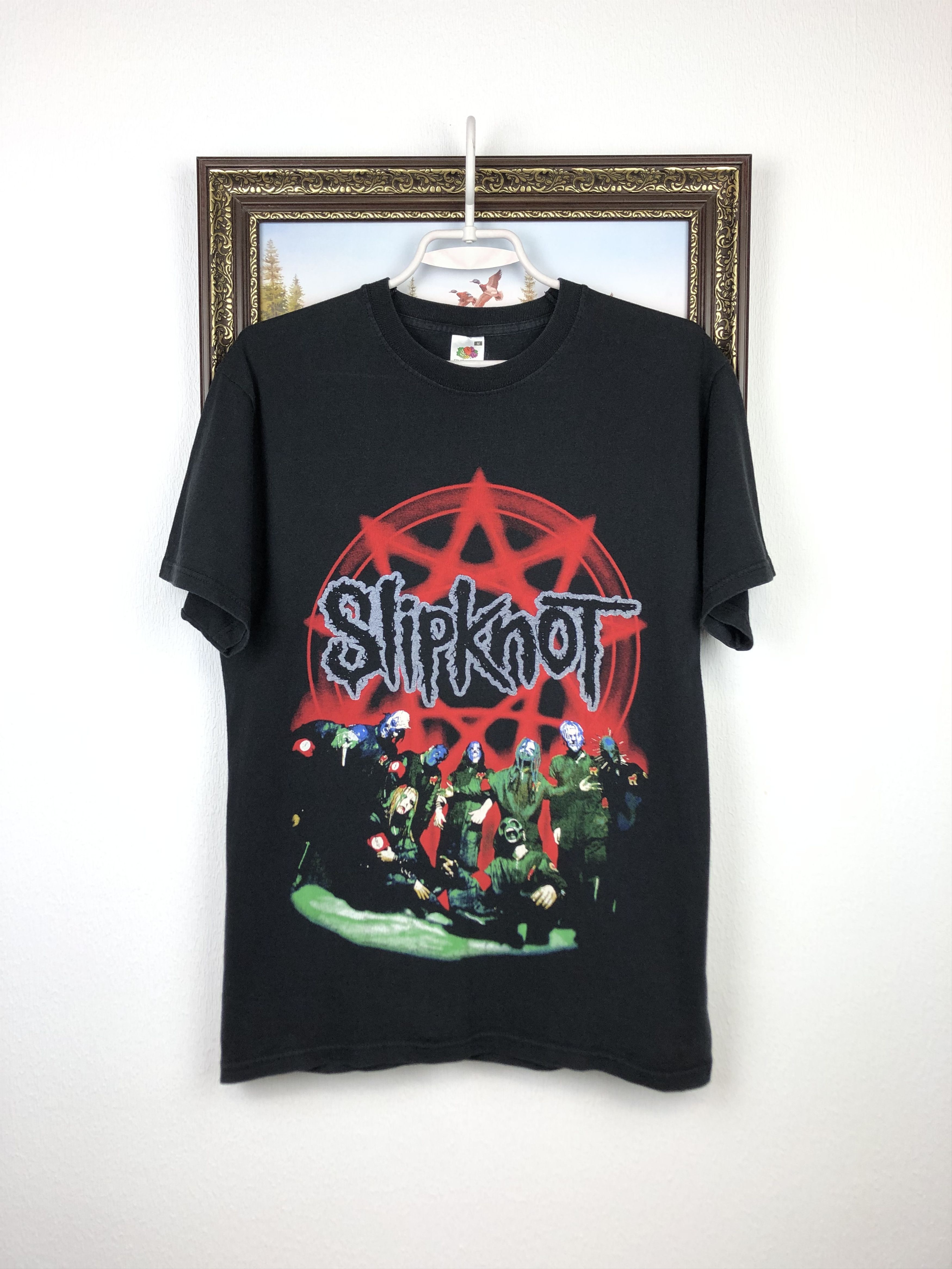 Band Tees Vintage Slipknot Band Rock Tee Over Print Iowa Shirt Black Size US S / EU 44-46 / 1 - 1 Thumbnail