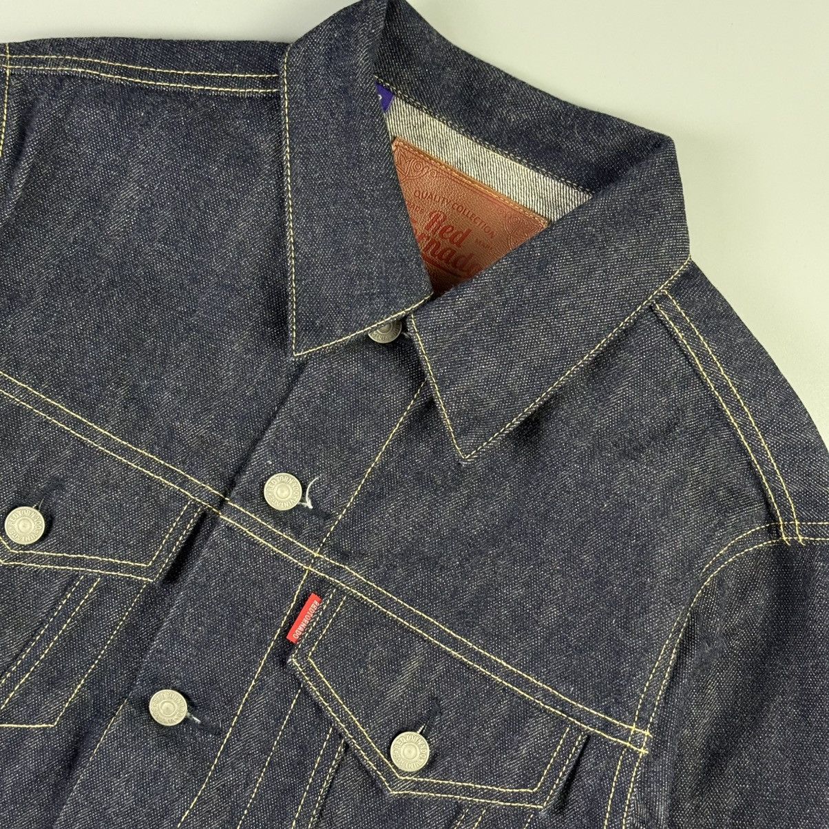 Japanese Brand Red Tornado LVC 557 big E TYPE3-0001 14oz Selvedge Denim Size US M / EU 48-50 / 2 - 3 Thumbnail