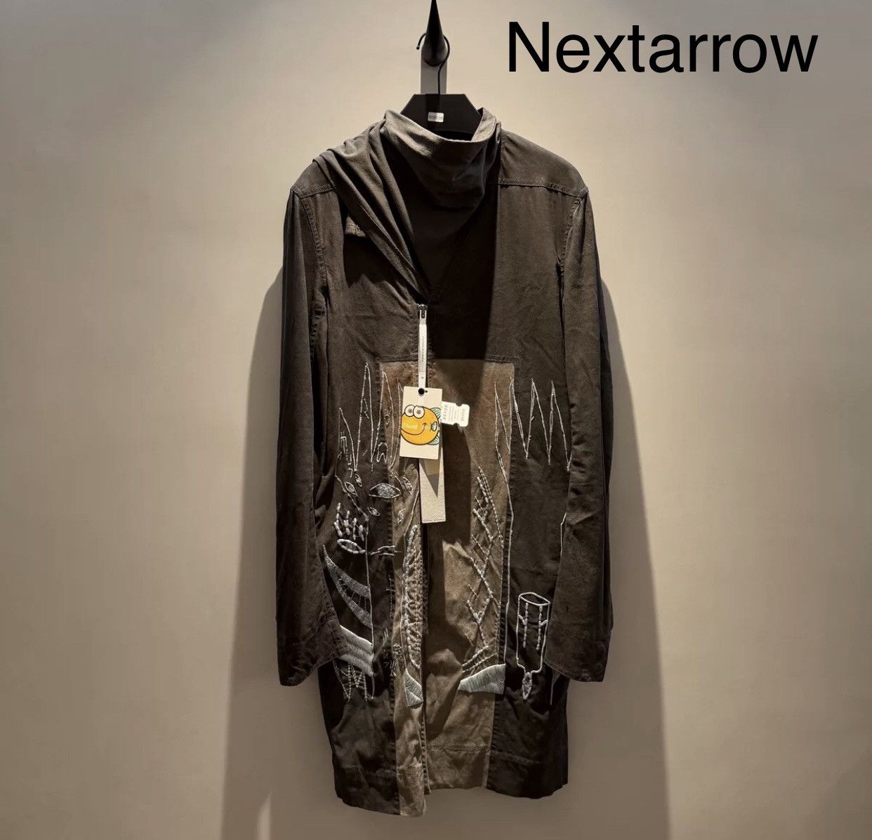Rick Owens Rick owens mainline show style grimace trench coat2412- Size US M / EU 48-50 / 2 - 1 Thumbnail