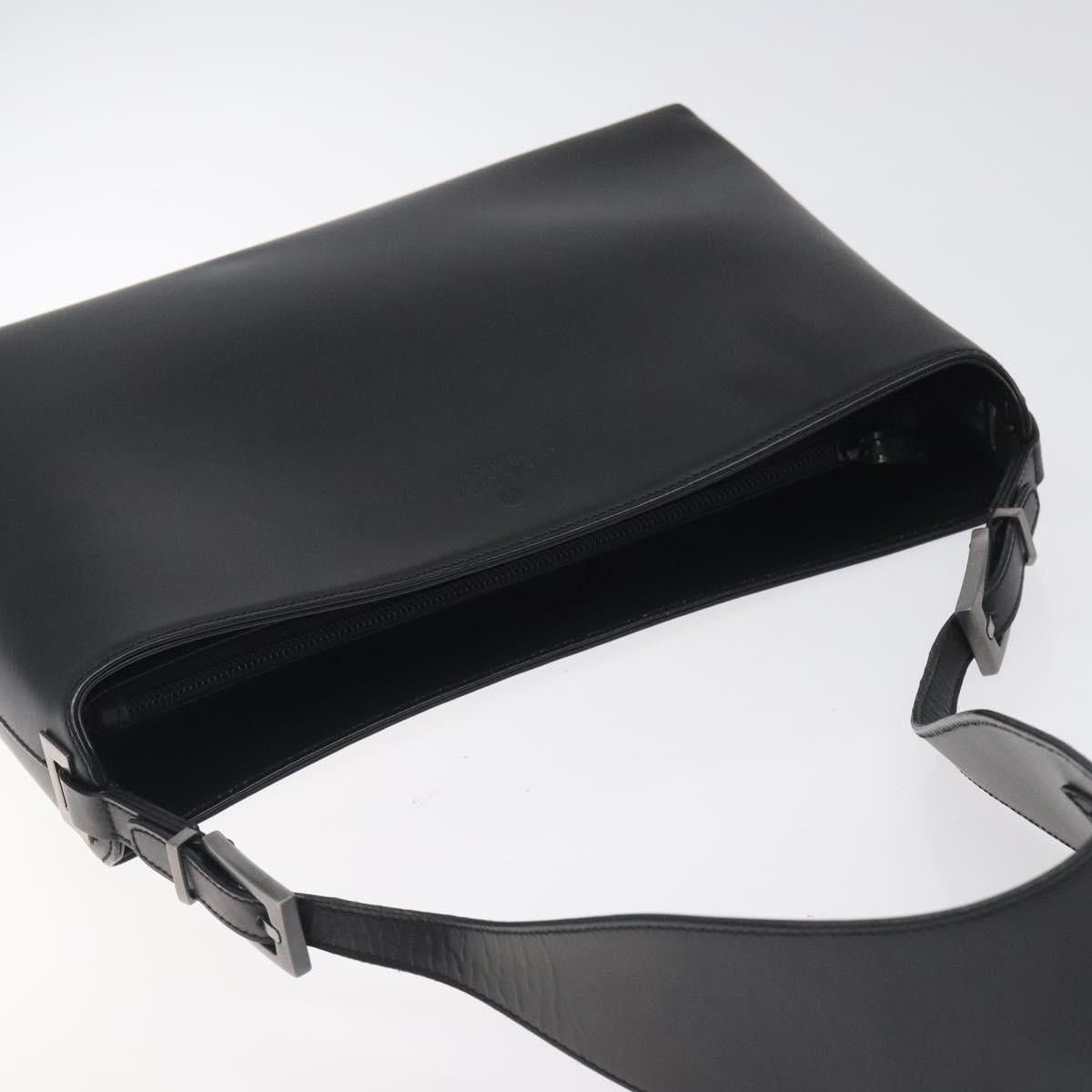 Gucci GUCCI Shoulder Bag Leather Black Silver Size ONE SIZE - 6 Thumbnail