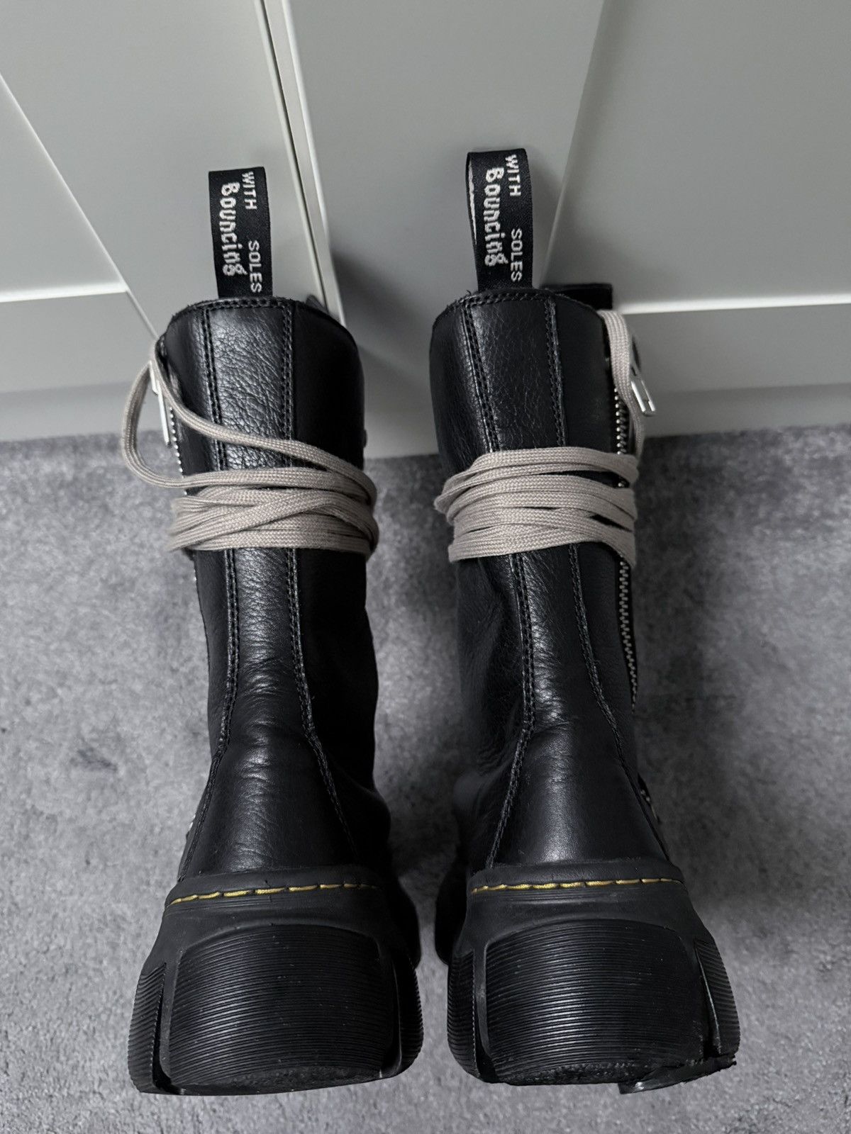 Dr. Martens × Rick Owens Rick Owen x Dr Martens 1918 DMXL Calf Length Boots Size 7 Size US 7 / EU 40 - 7 Thumbnail