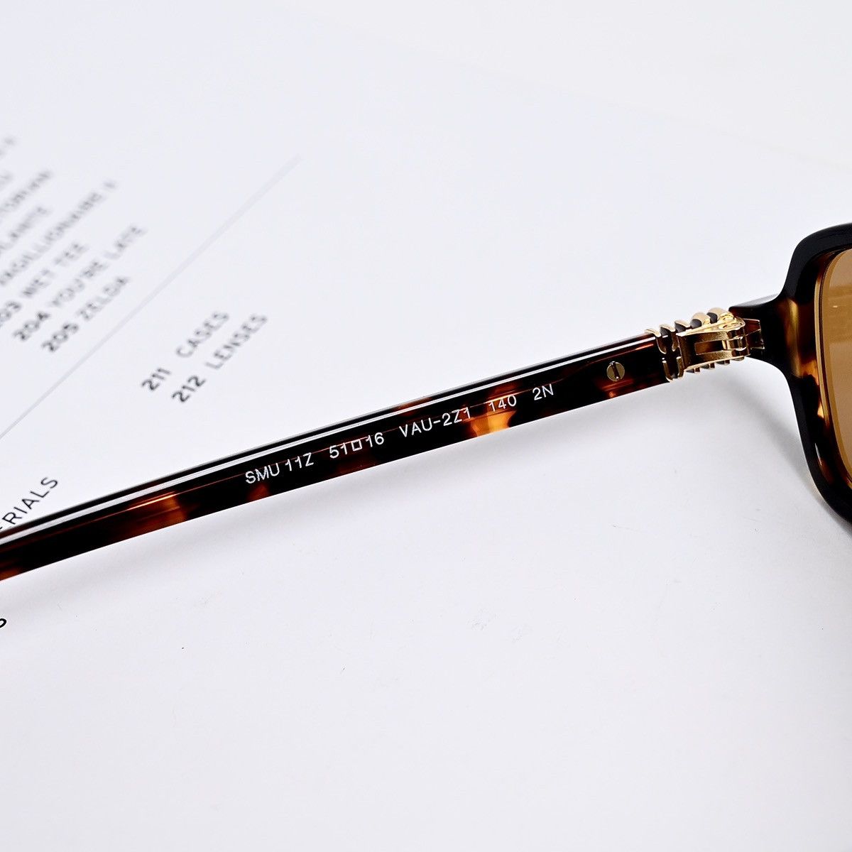 Miu Miu MIU MIU 0MU 11ZS SUNGLASSES Size ONE SIZE - 6 Thumbnail
