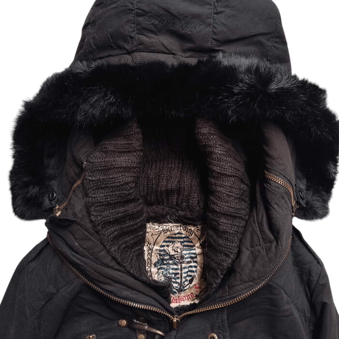 14th Addiction Y2k Billabong vkei Style fur jacket Size US S / EU 44-46 / 1 - 6 Thumbnail