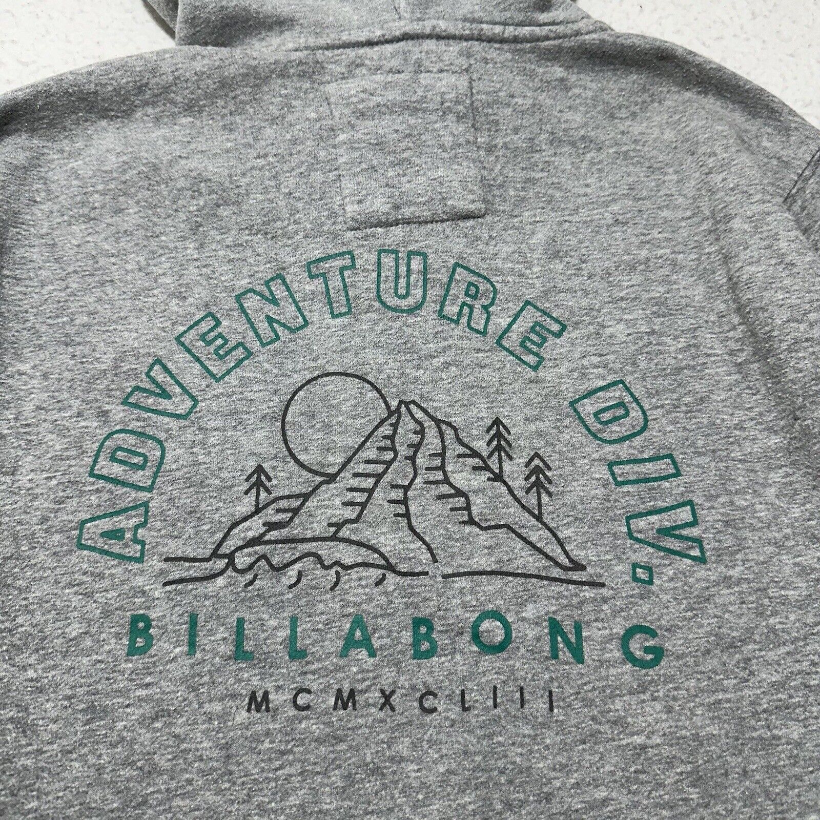 Billabong Billabong Adventure Division Medium Hoodie Gray Sweatshirt Size M / US 6-8 / IT 42-44 - 9 Thumbnail