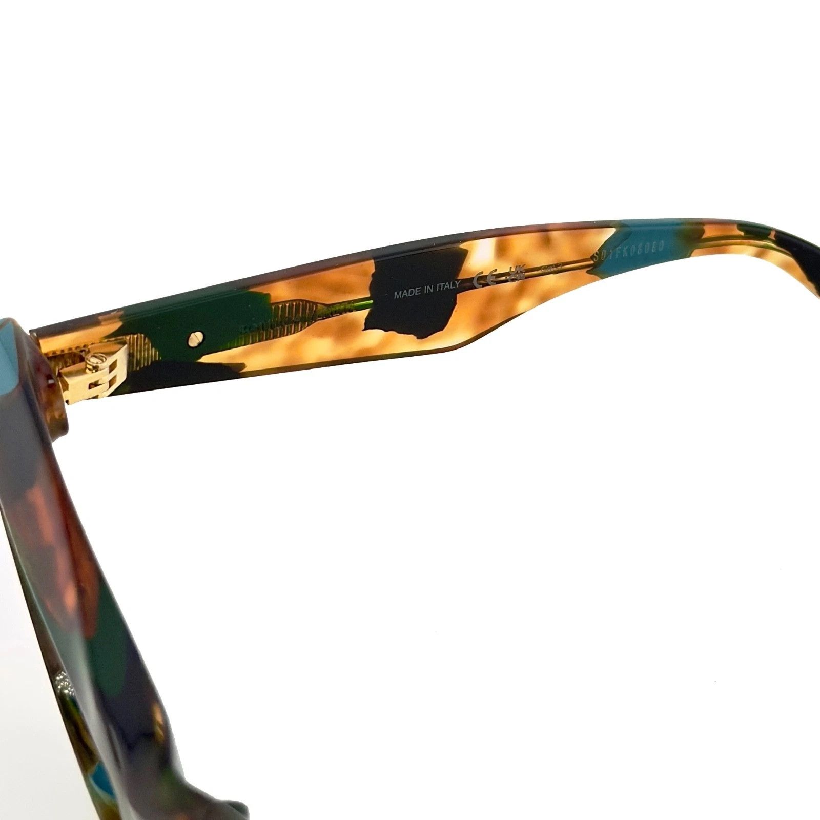 Bottega Veneta BOTTEGA VENETA 1391 ReAce BV1391S Green Ribbon Sunglass 001 Size ONE SIZE - 7 Thumbnail