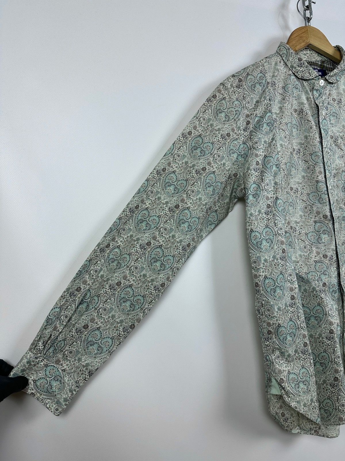 Junya Watanabe Comme des Garçons Junya Watanabe MAN Paisley Button Up Shirt Size US L / EU 52-54 / 3 - 12 Thumbnail