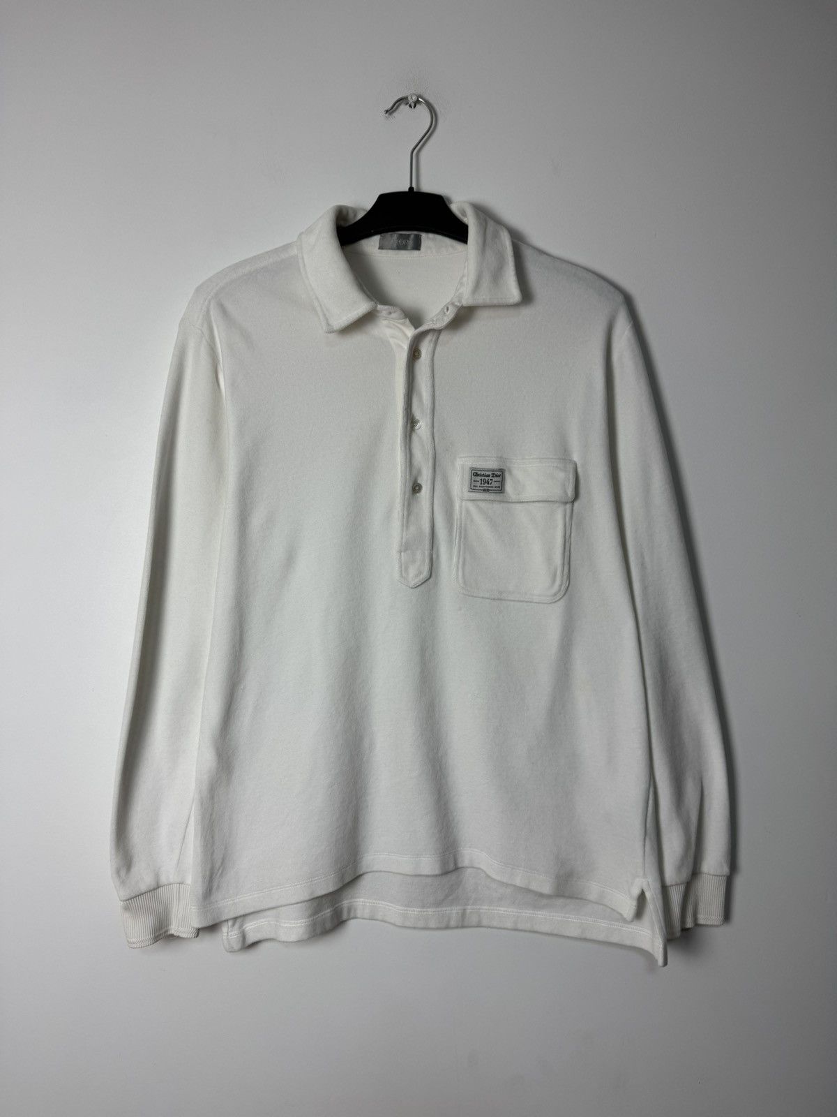 Dior SS22 Dior by Birkenstock CD 1947 Long sleeve Polo Shirt Size US S / EU 44-46 / 1 - 5 Thumbnail