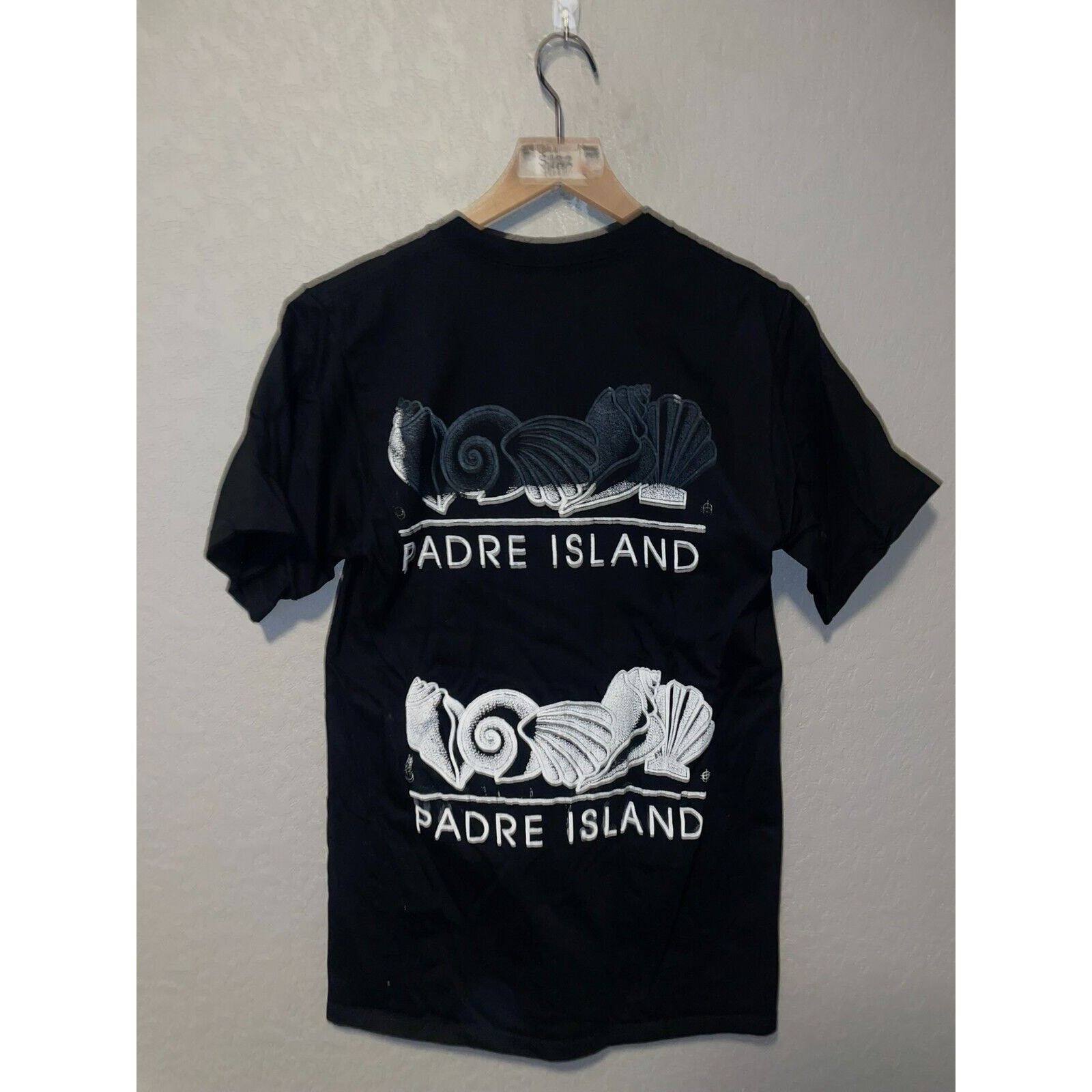 Jerzees Vintage Test Print Shirt Padre Island Mountain Black M Tee Size US M / EU 48-50 / 2 - 7 Thumbnail
