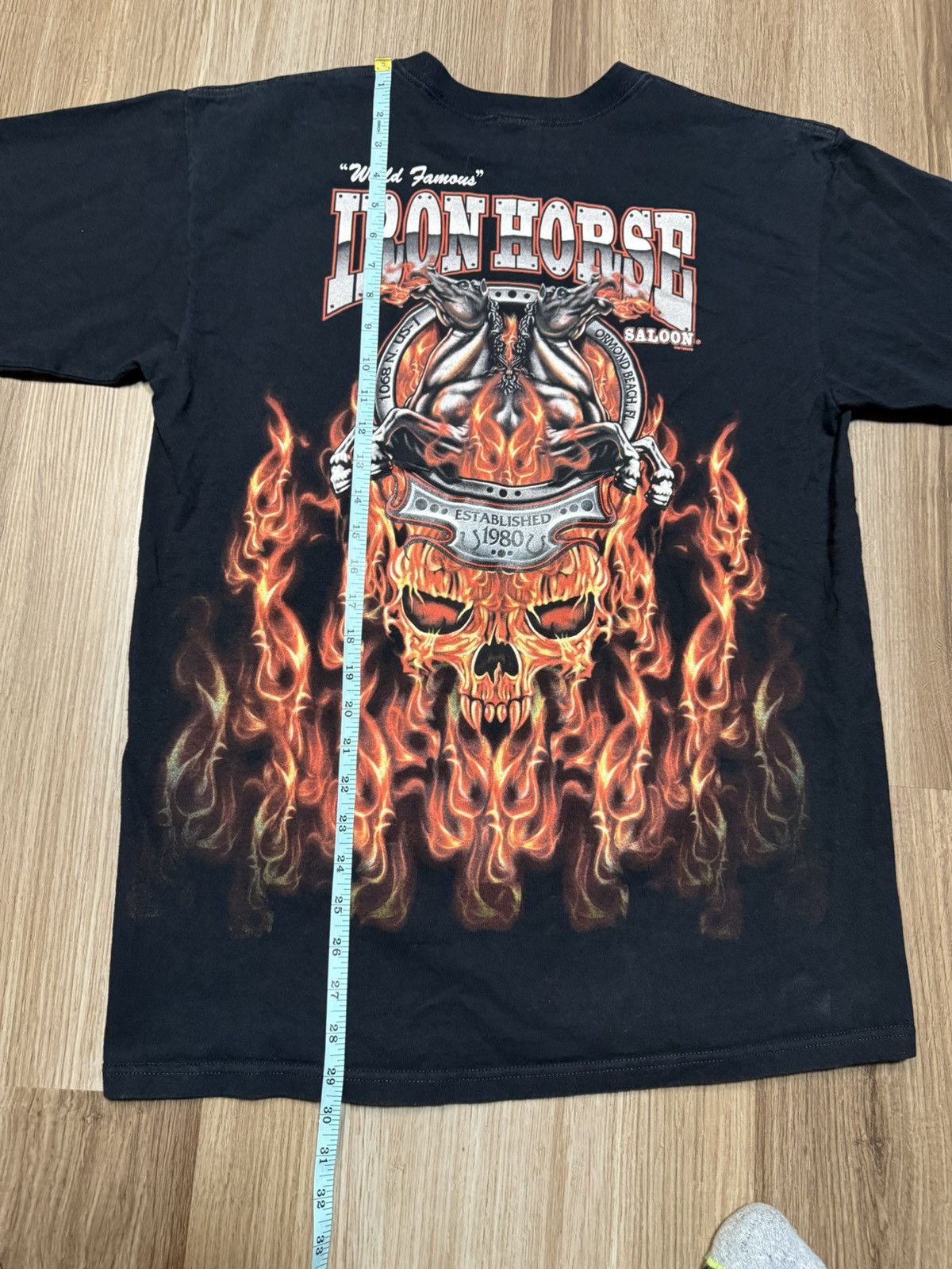 Other Vtg Y2K Iron Horse Saloon Black Men’s T-Shirt Size Large Size US L / EU 52-54 / 3 - 6 Thumbnail