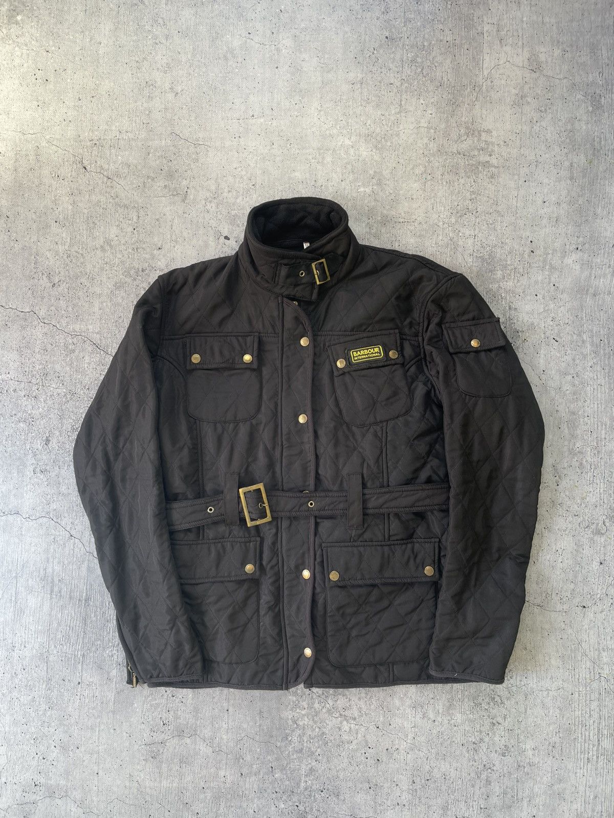 Barbour × Vintage Barbour International Polarquilt Jacket Size L / US 10 / IT 46 - 1 Thumbnail