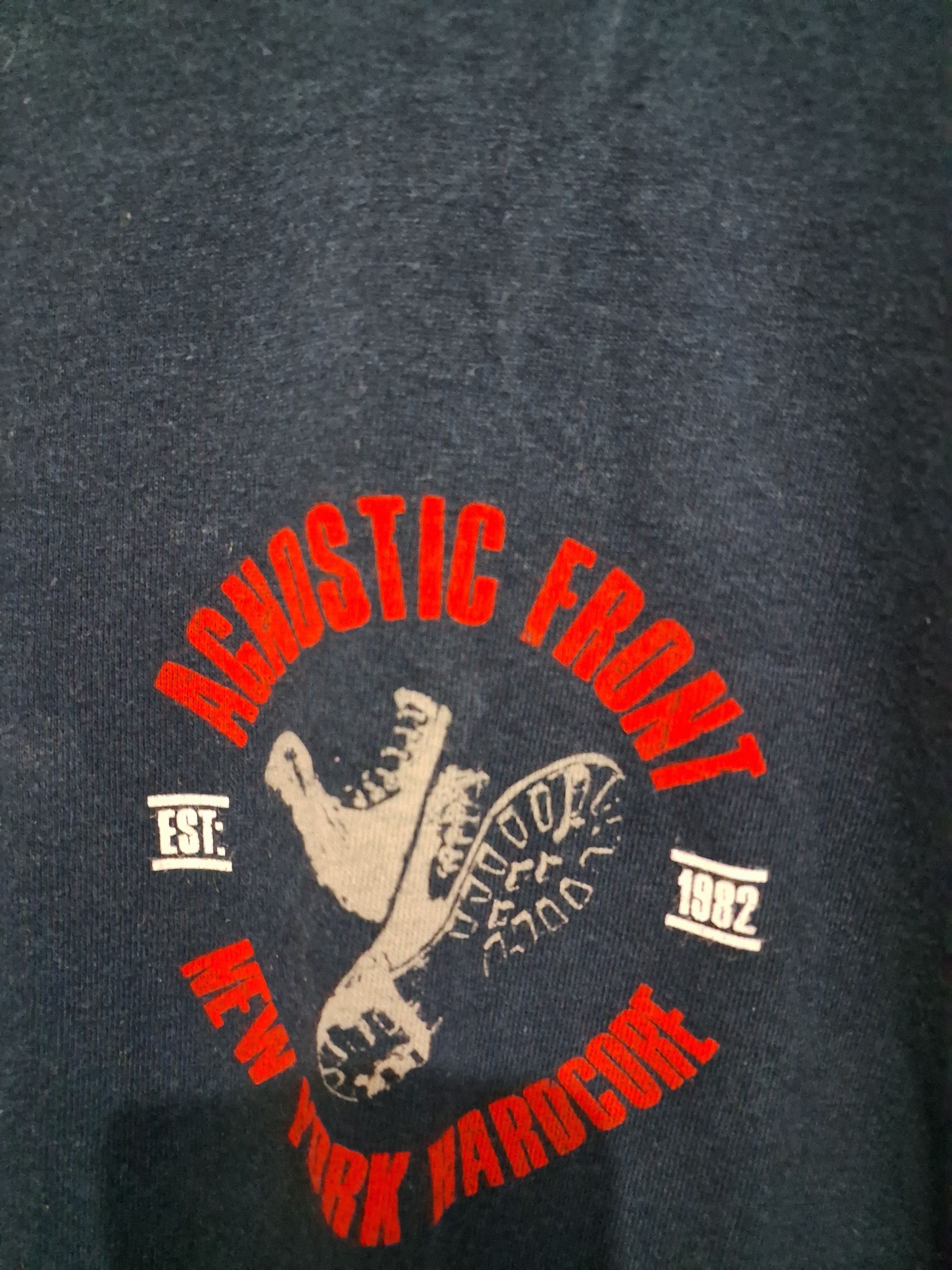 Band Tees Hardcore shirt Agnostic Front NYHC Size US L / EU 52-54 / 3 - 3 Thumbnail