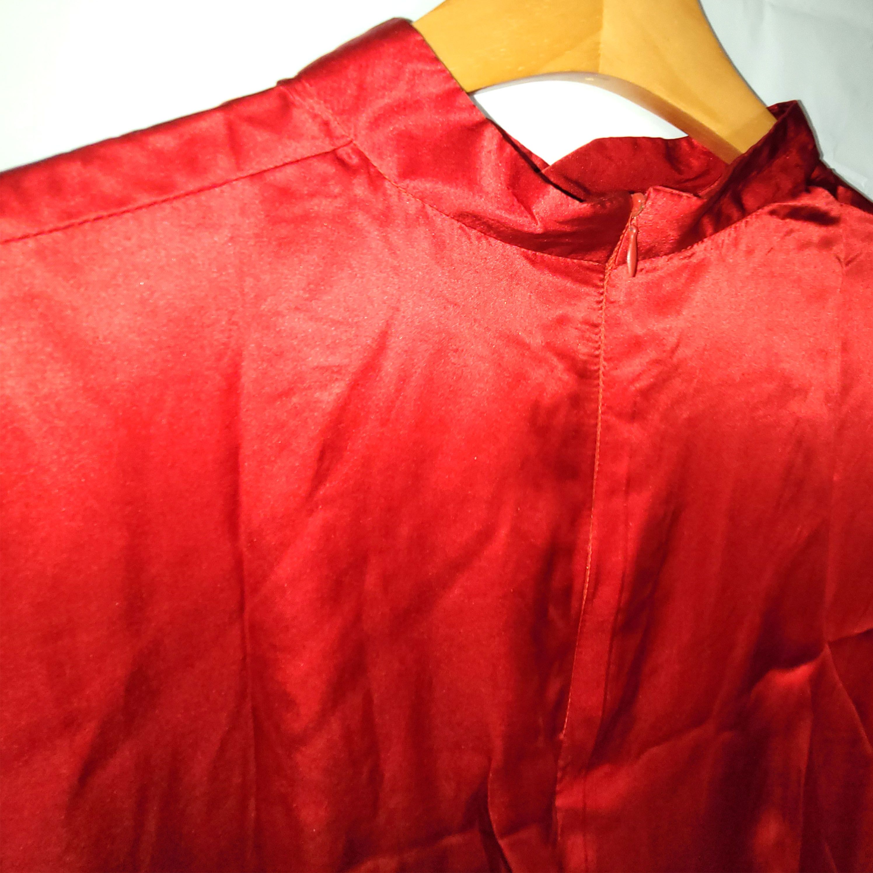 Other Women's Silk Size XL Sleeveless Long Maxi Satin Dress SDB389 Size XL / US 12-14 / IT 48-50 - 2 Thumbnail