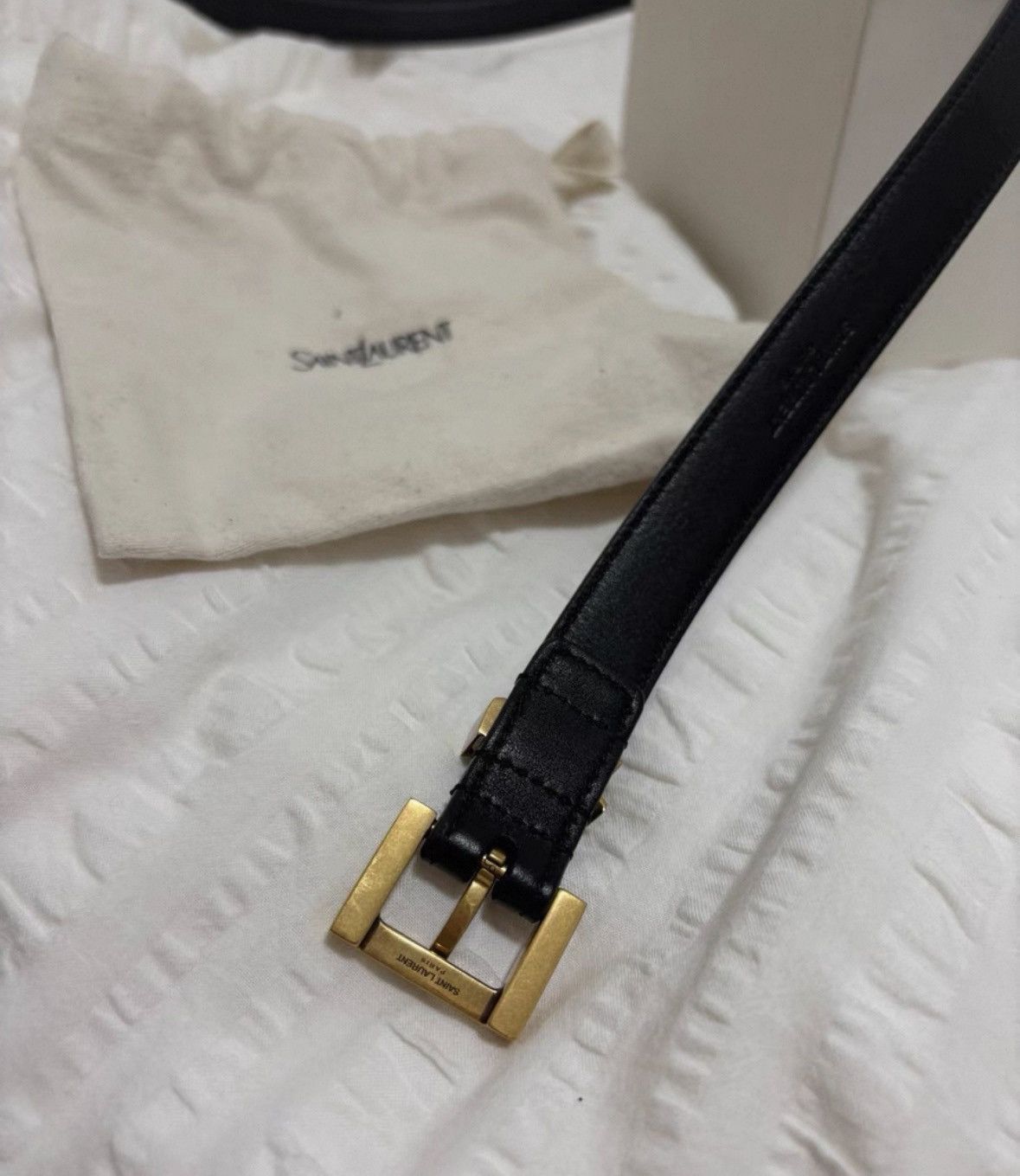 Saint Laurent Paris Saint Laurent belt2410-Nextarrow Size ONE SIZE - 7 Thumbnail