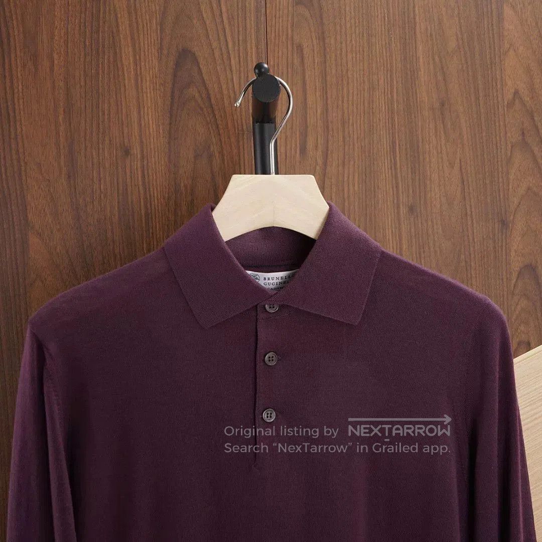 Brunello Cucinelli Brunello Cucinelli Wool Cashmere Polo. Size US S / EU 44-46 / 1 - 3 Thumbnail