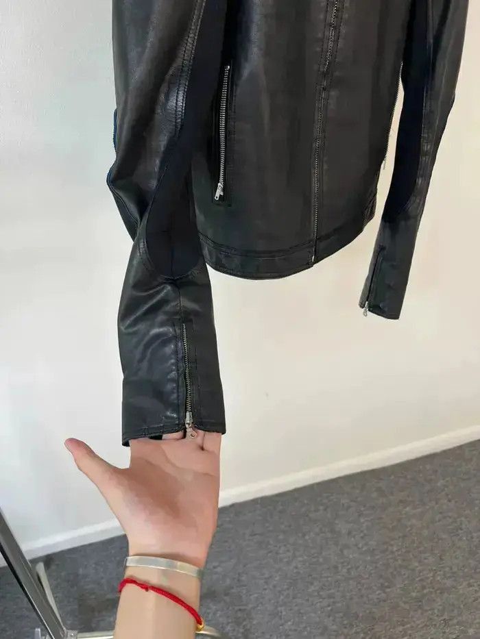 Yohji Yamamoto Yohji Yamamoto AAR leather bike jacket-2505 Size US L / EU 52-54 / 3 - 3 Thumbnail