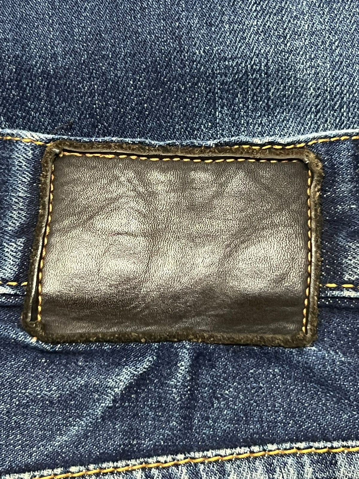 Japanese Brand Flash Report Vintage Japan - Faded Blue Wash Style Jeans Size US 35 - 10 Thumbnail