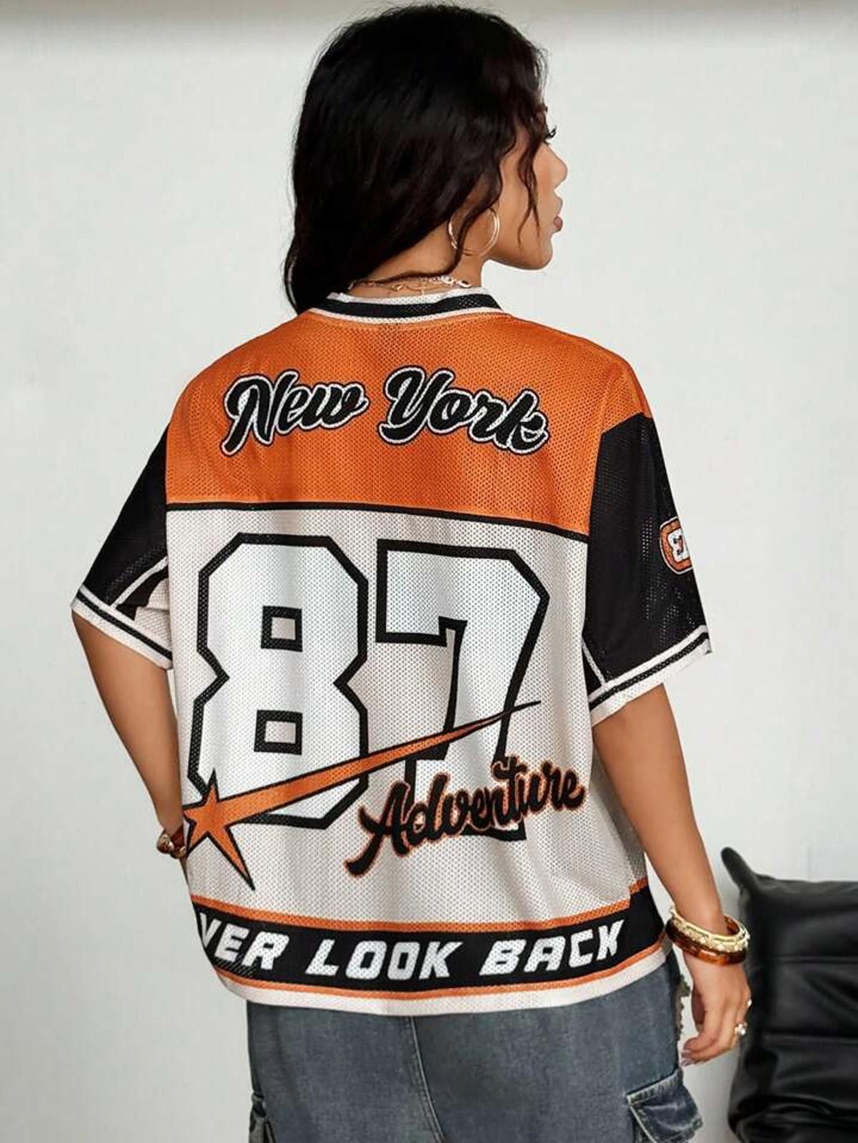 Other 87 Number Mesh New York Rusty Jersey Size ONE SIZE - 4 Thumbnail