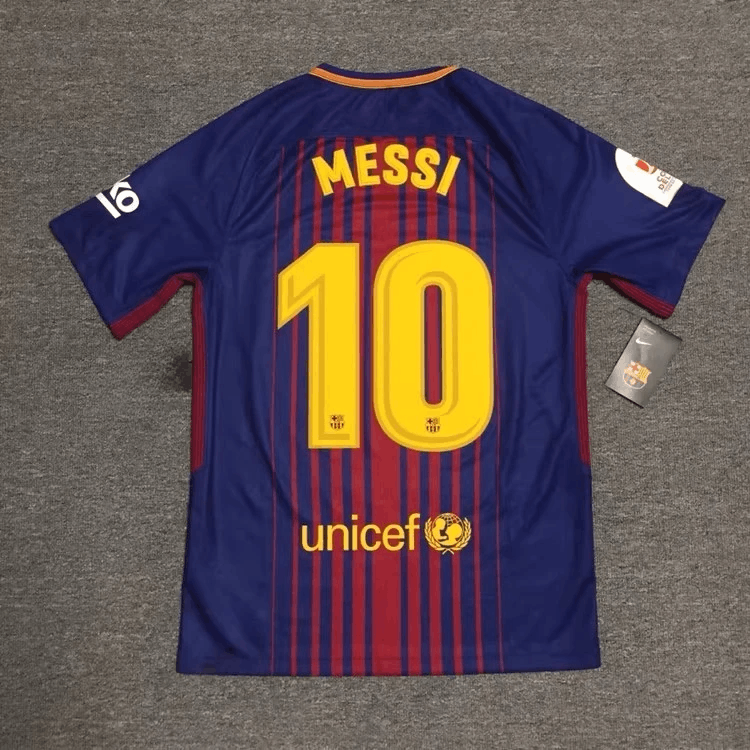 Other 2017 2018 Barcelona #10 Messi Jersey Size US XL / EU 56 / 4 - 1 Thumbnail