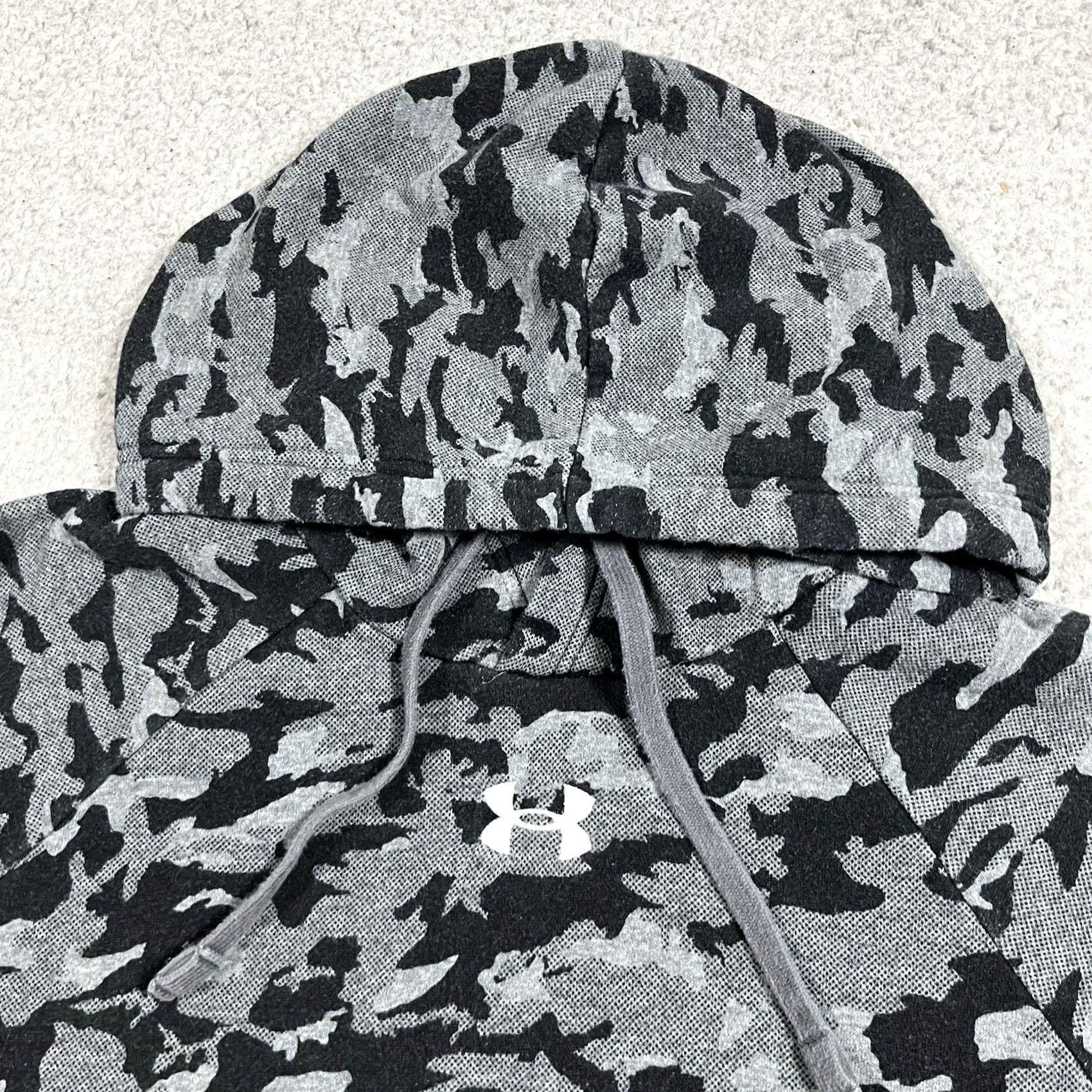 Under Armour Under Armour Hoodie Mens M Camouflage Gray Pullover Sweatshirt Hunting Outdoors Size US M / EU 48-50 / 2 - 2 Thumbnail