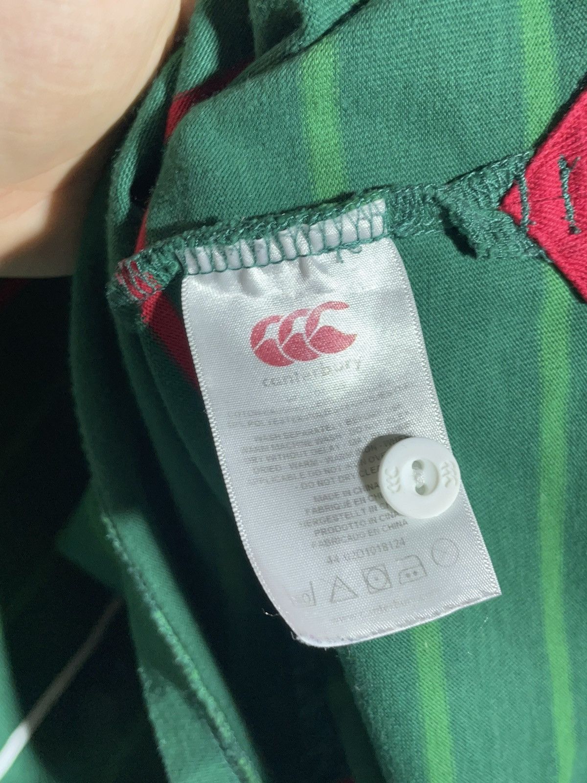 Canterbury of New Zealand Leicester Tigers Canterbury Rugby Y2K Long Sleeve Size US L / EU 52-54 / 3 - 11 Thumbnail