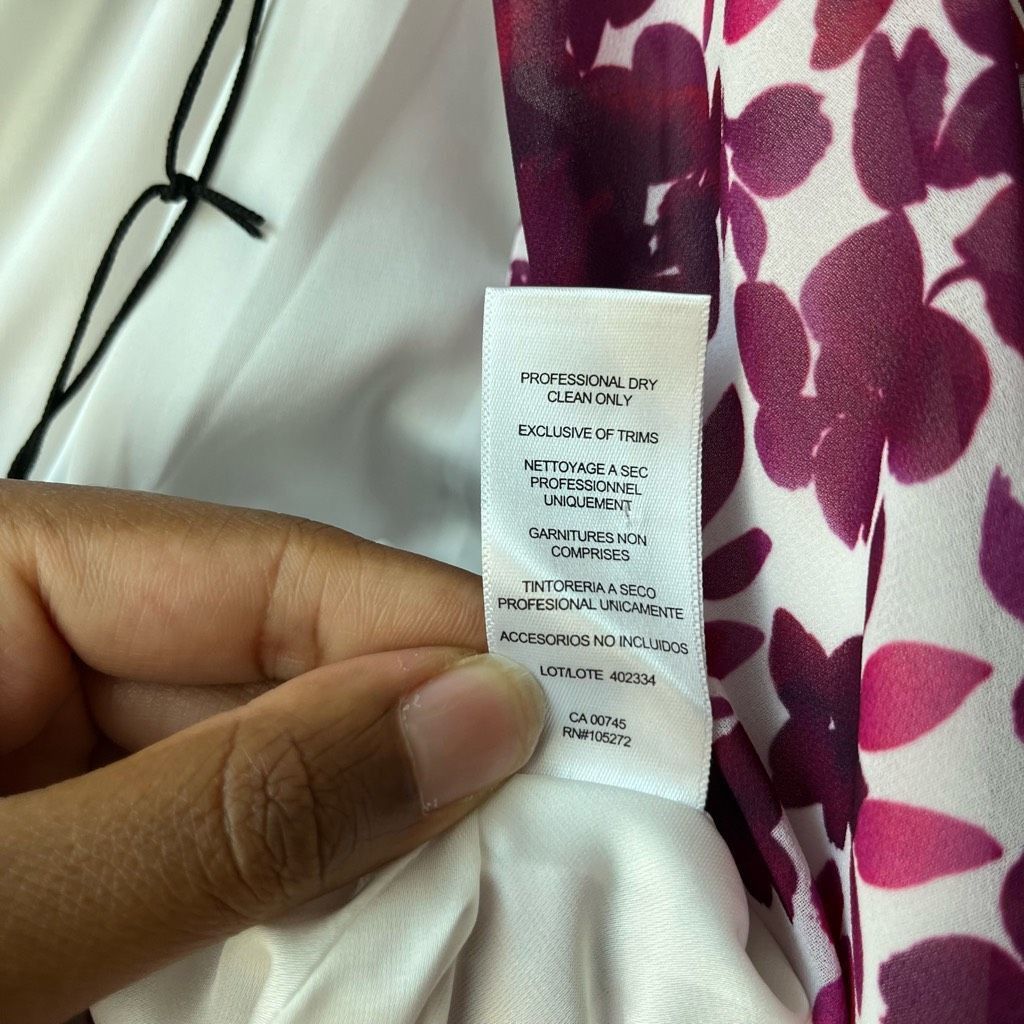 Amur NEW AMUR Dress One Shoulder Purple Asymmetrical Chiffon Plea Size XS / US 0-2 / IT 36-38 - 12 Thumbnail